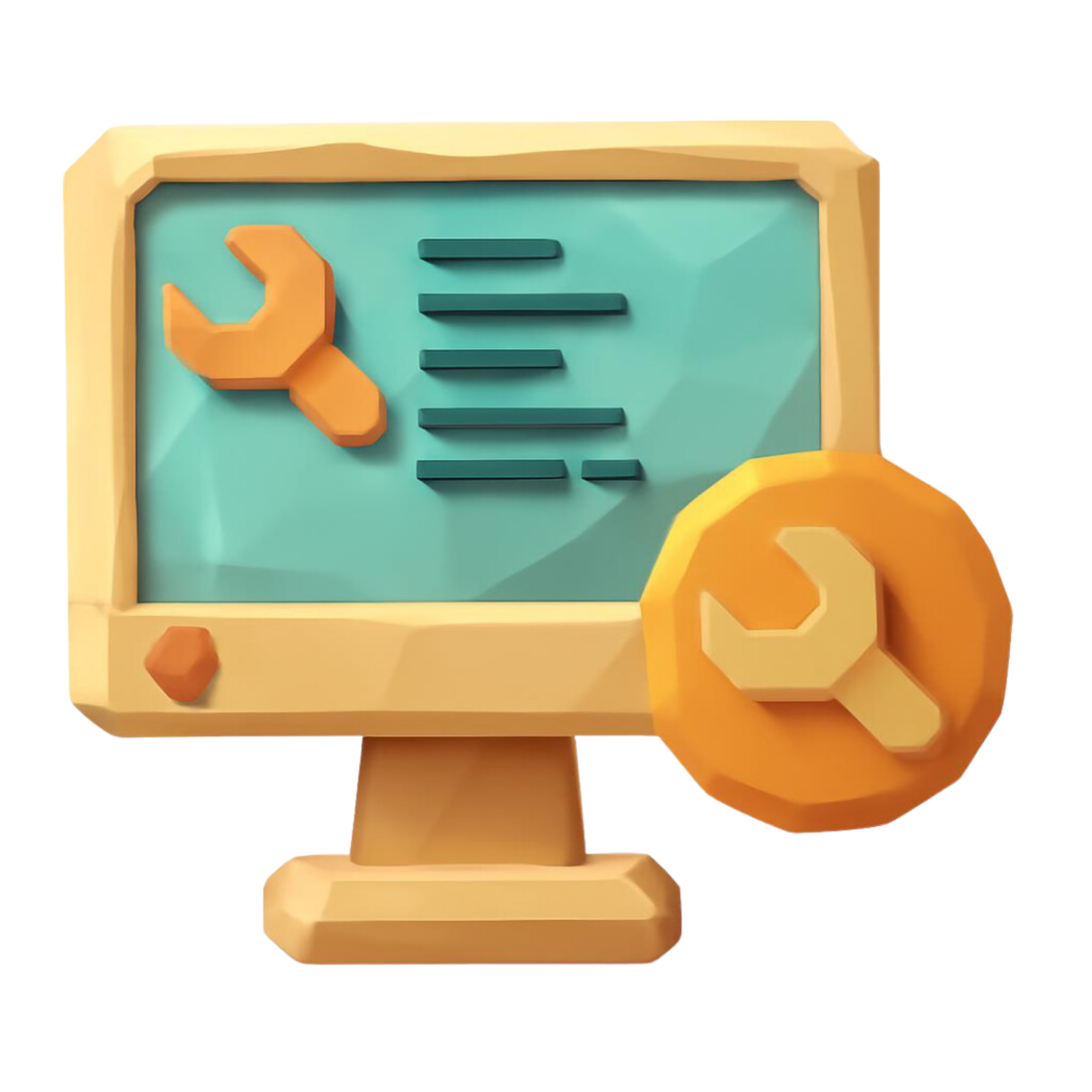 Geometric drawing of an outline square with sections divided by vertical, horizontal, and circle lines.