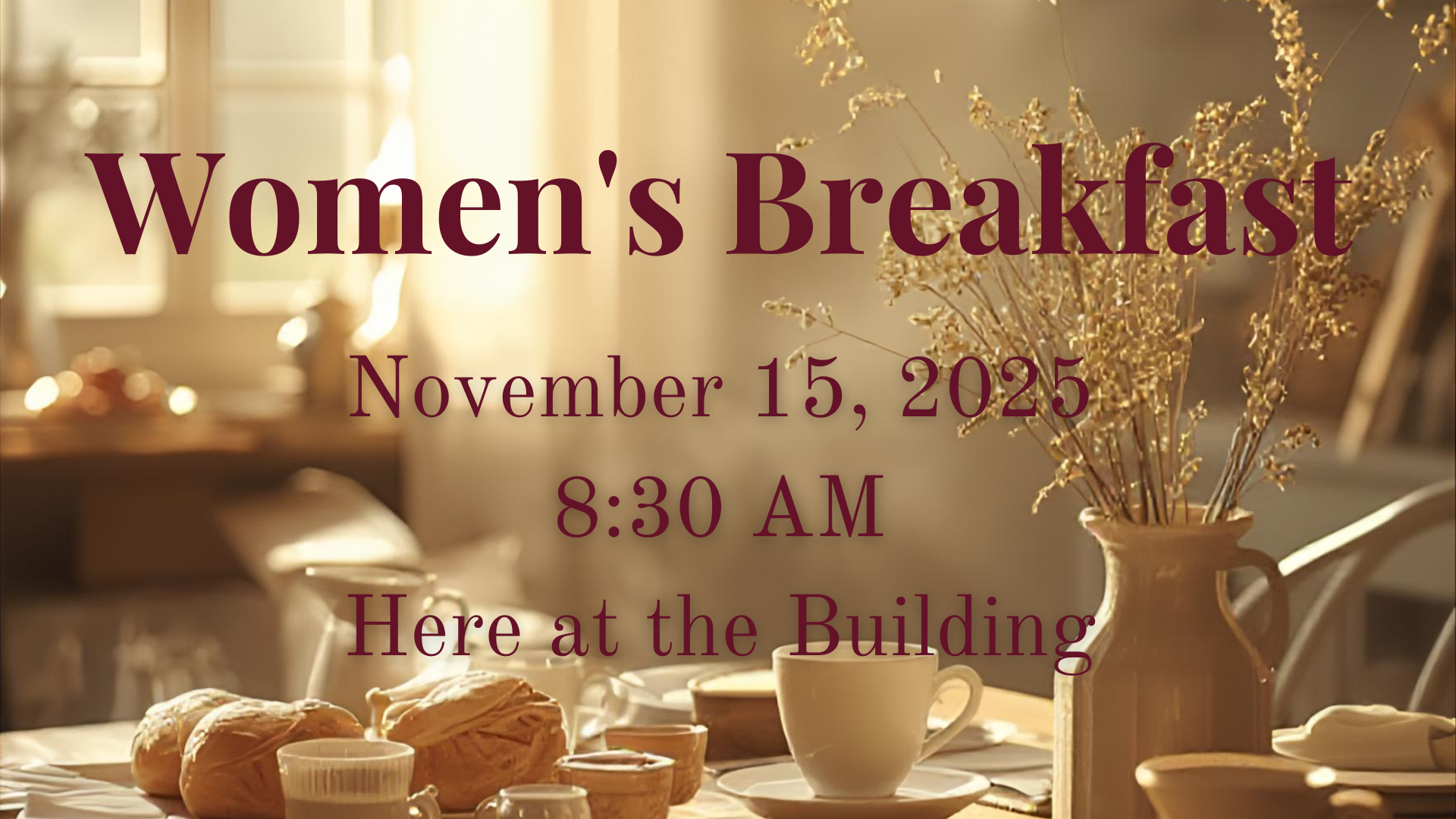 Woman's Breakfast