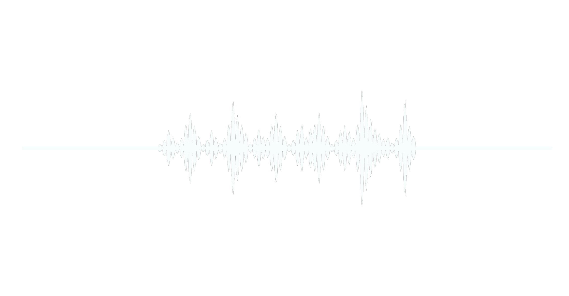 Audio waveform of sound recording on a black background.