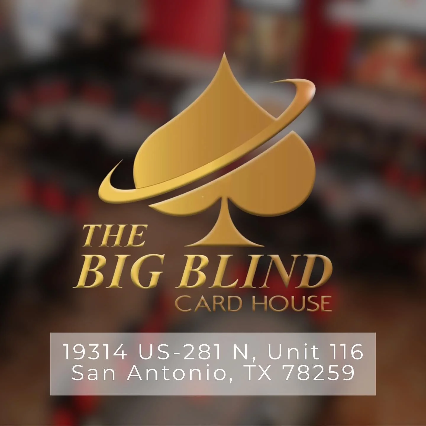 &spades;️ The Big Blind Card House &spades;️

San Antonio&rsquo;s premier poker destination is calling your bluff&hellip; and raising the bar! 🃏🔥

From high-stakes tournaments to action-packed cash games, The Big Blind delivers an upscale, Vegas-st