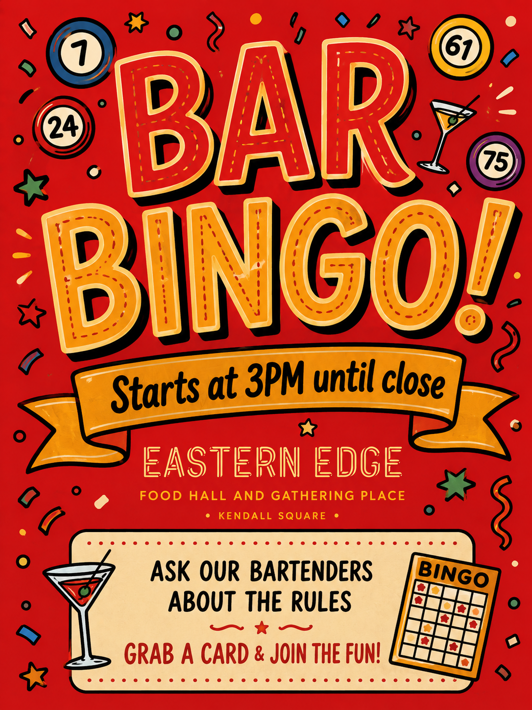 Bar Bingo