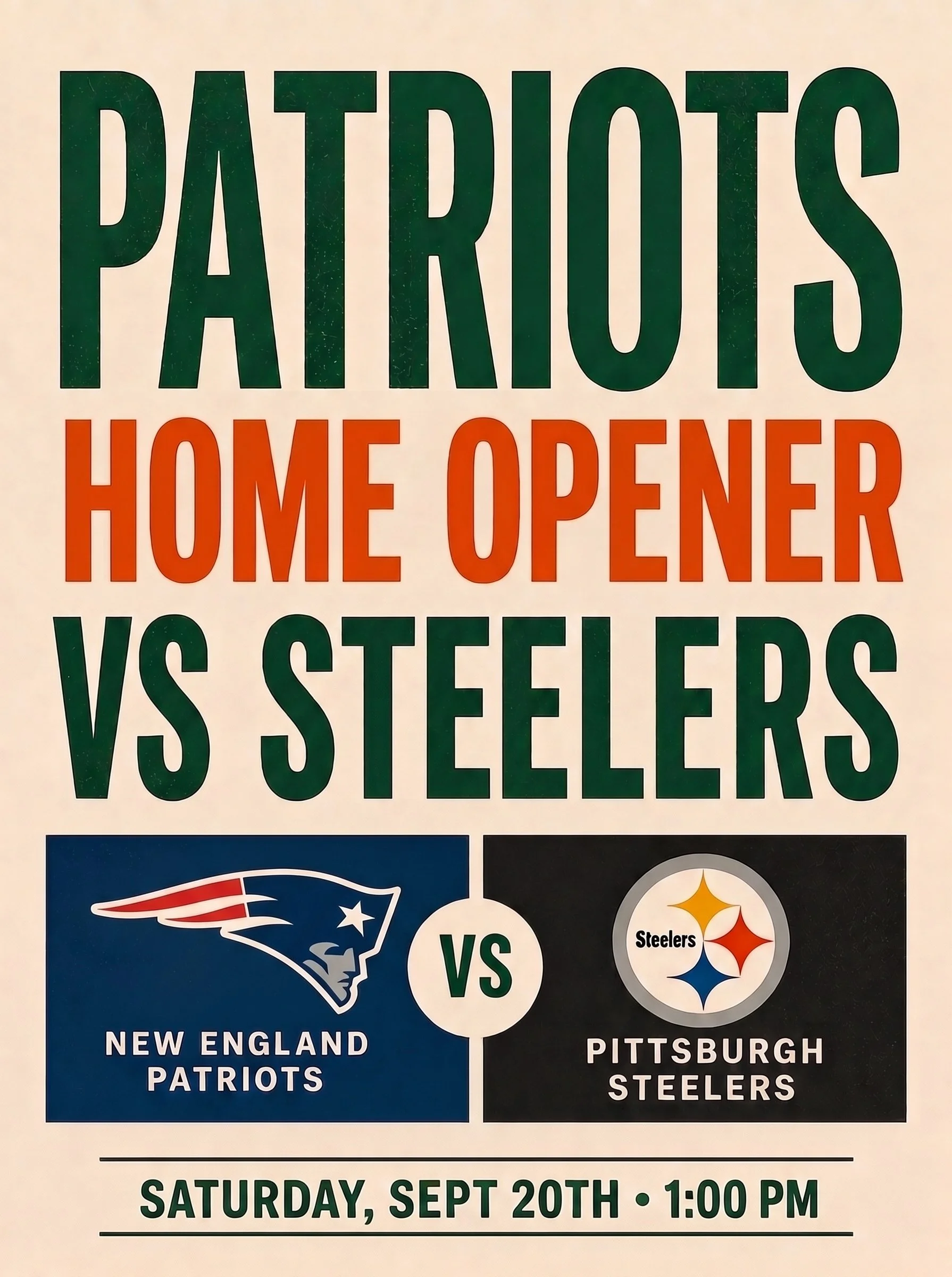 Patriots Home Opener