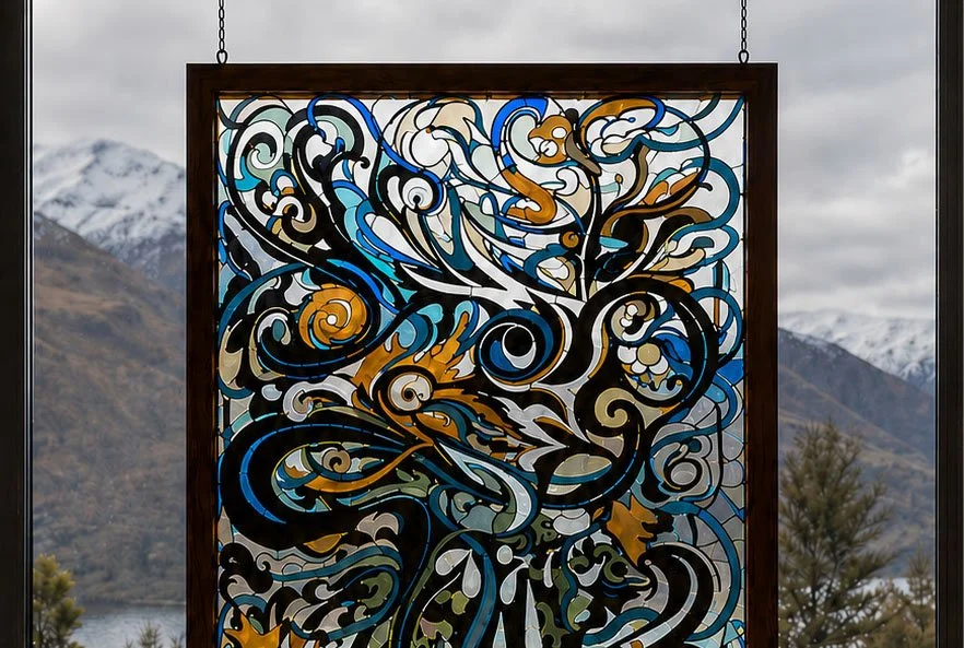 Stained-glass Tititea