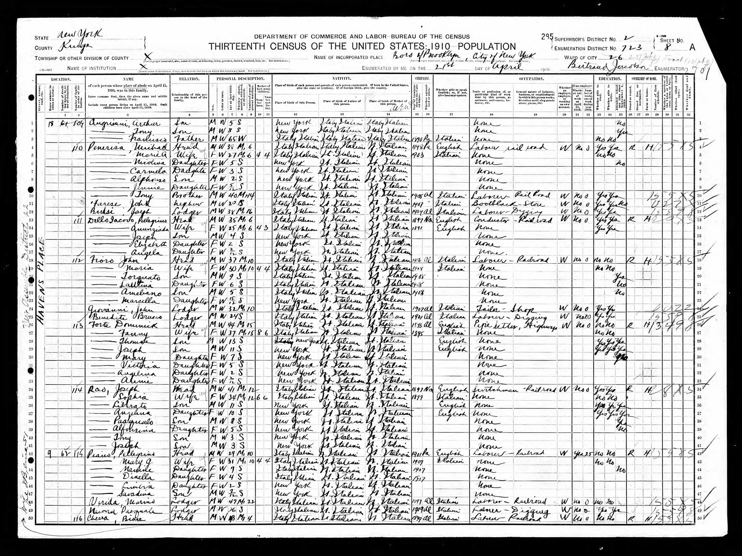 Michele Panarese US Arrival 1898.jpg