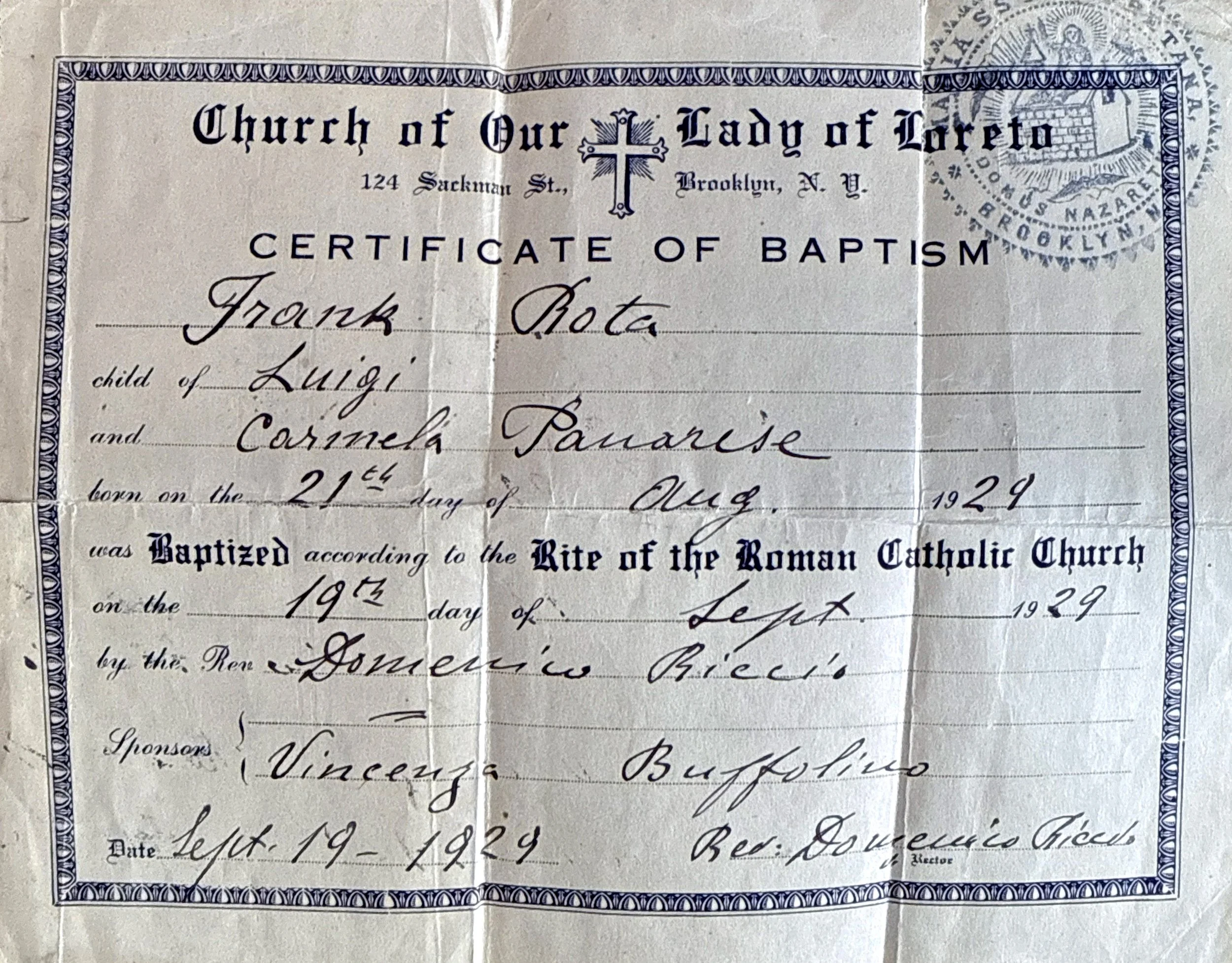 Rota_Frank_Baptism Certificate_1929.jpg