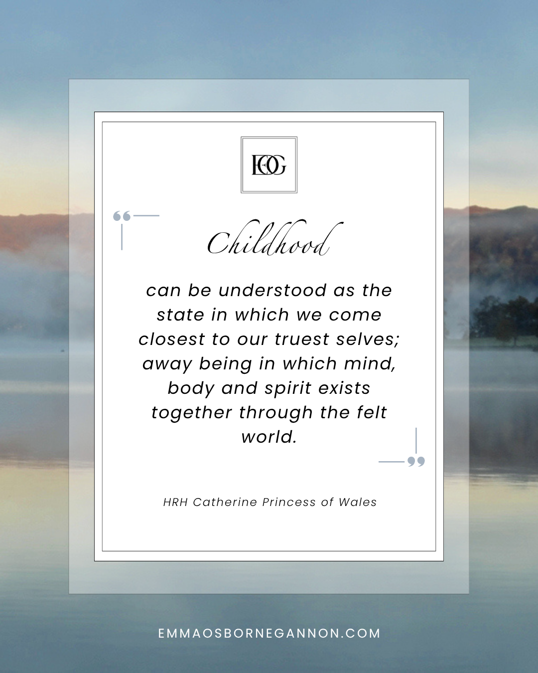 Voices in Conversation - inspired by HRH Catherine Princess of Wales