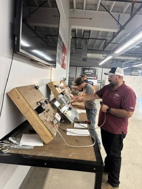 3rd Year TAB Students Build and Commission VFD and Lighting Control Systems 