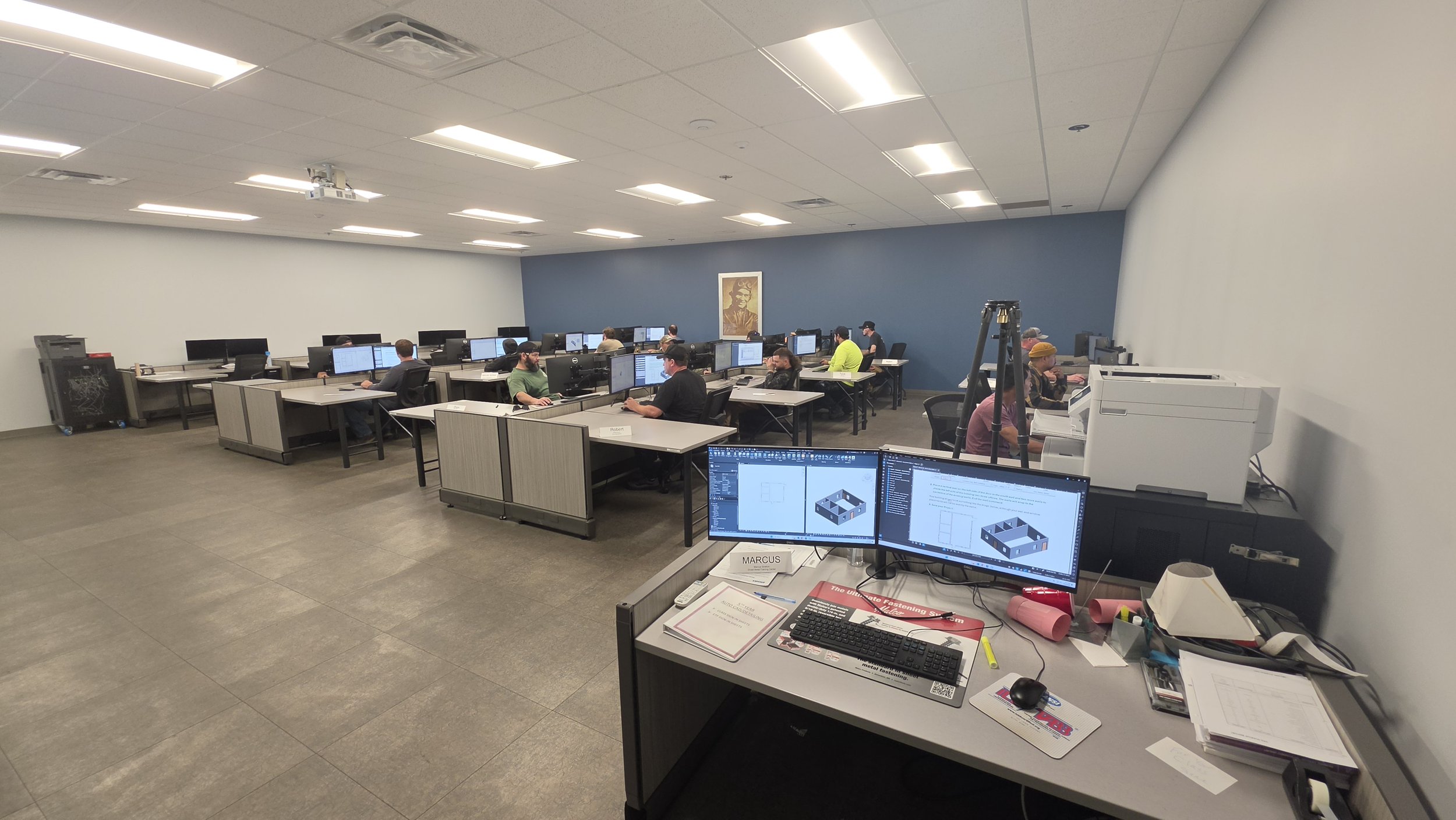 Fifth-Year Sheet Metal Apprentices Advance Their Revit and BIM Skills
