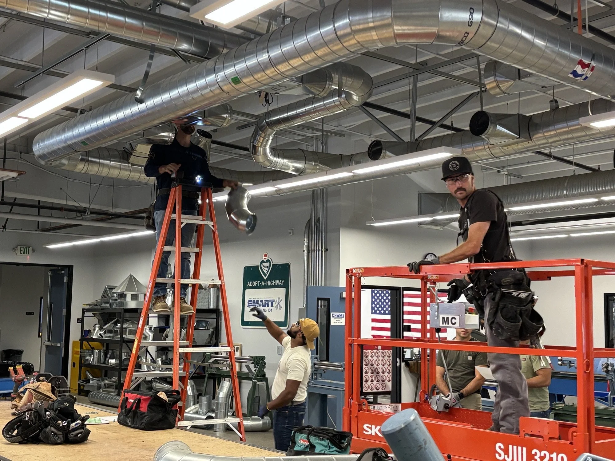 From Bid Drawings to Installation: Third-Year Sheet Metal Apprentices Build Real-World Skills