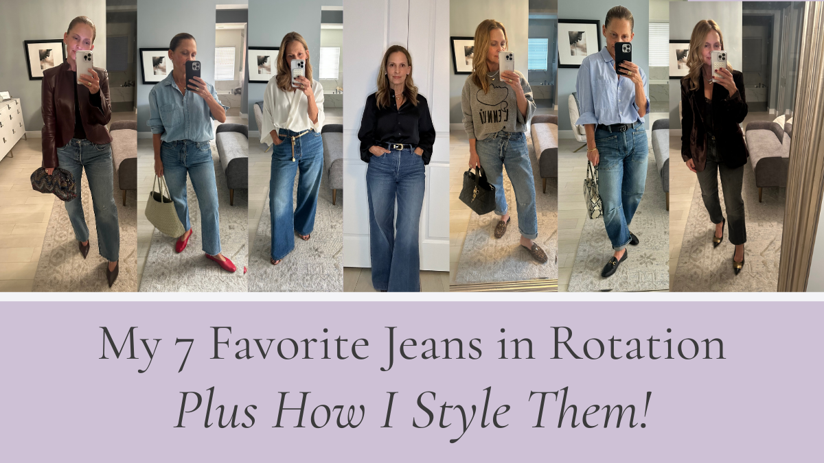 My 7 Favorite Jeans in Rotation (Plus How I Style Them!)