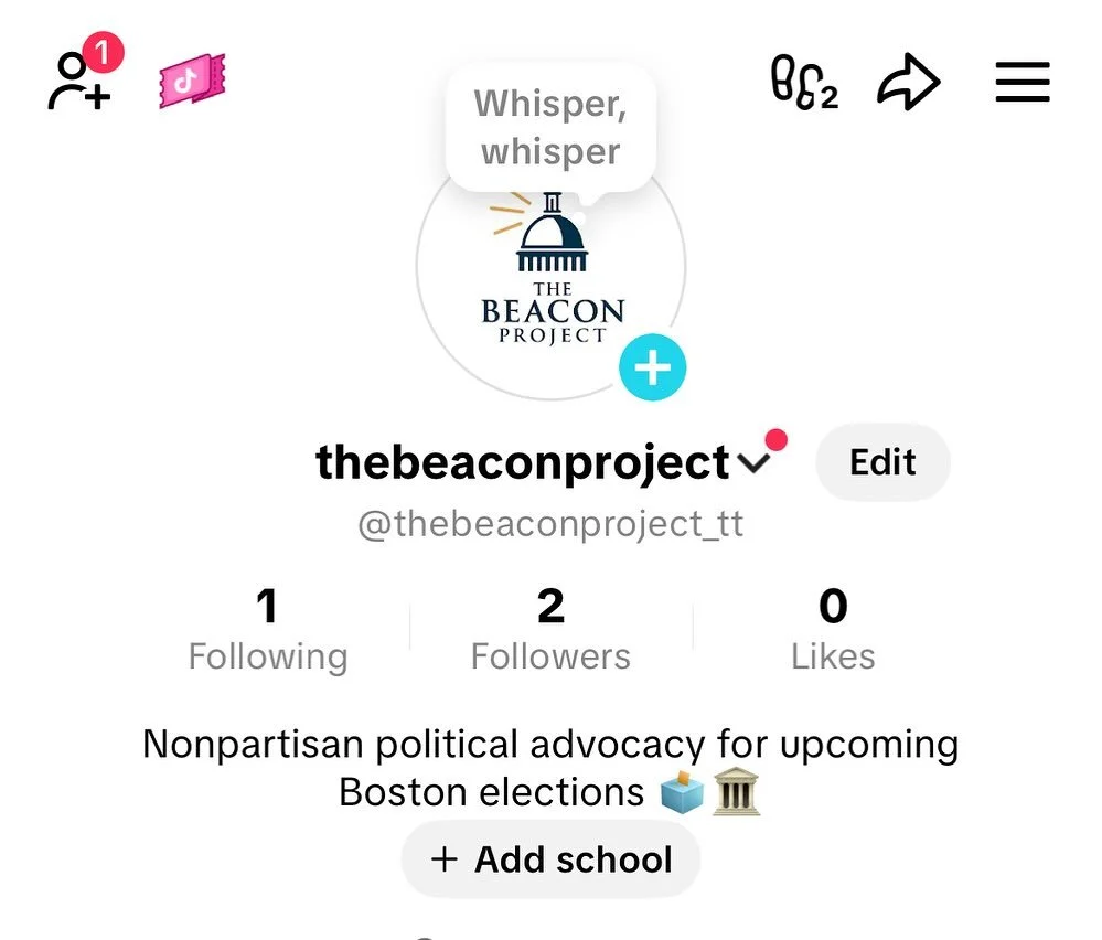 The Beacon Project is now on Tik Tok! Go follow the account. First video will be posted shortly&hellip;

Account username: thebeaconproject_tt