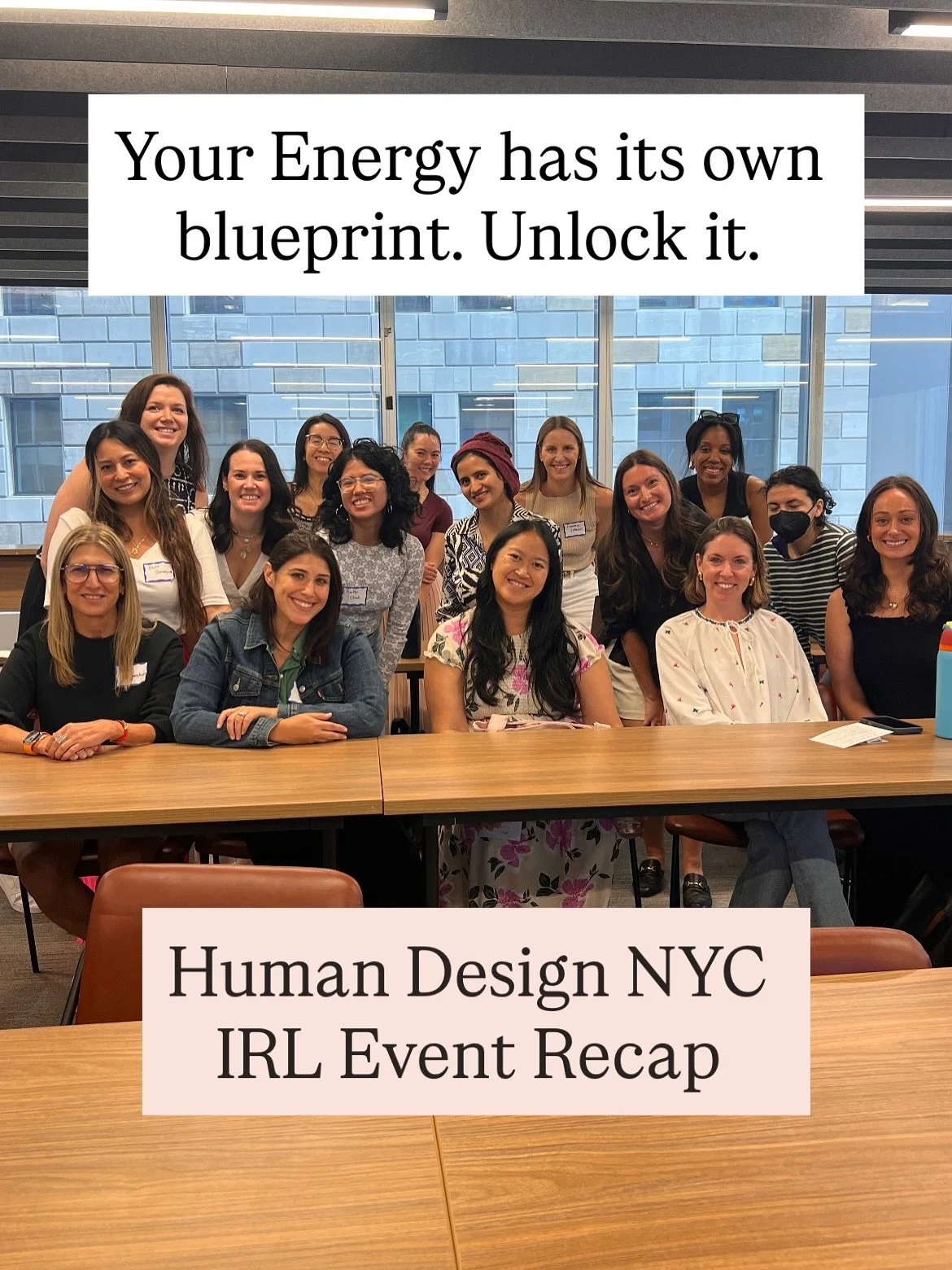 NYC made it count.  Our community showed up in person.

The hand-picked matches are always a highlight, but Human Design cracked things open. People shared honestly about themselves, their next steps, and what it really means to become more of who th