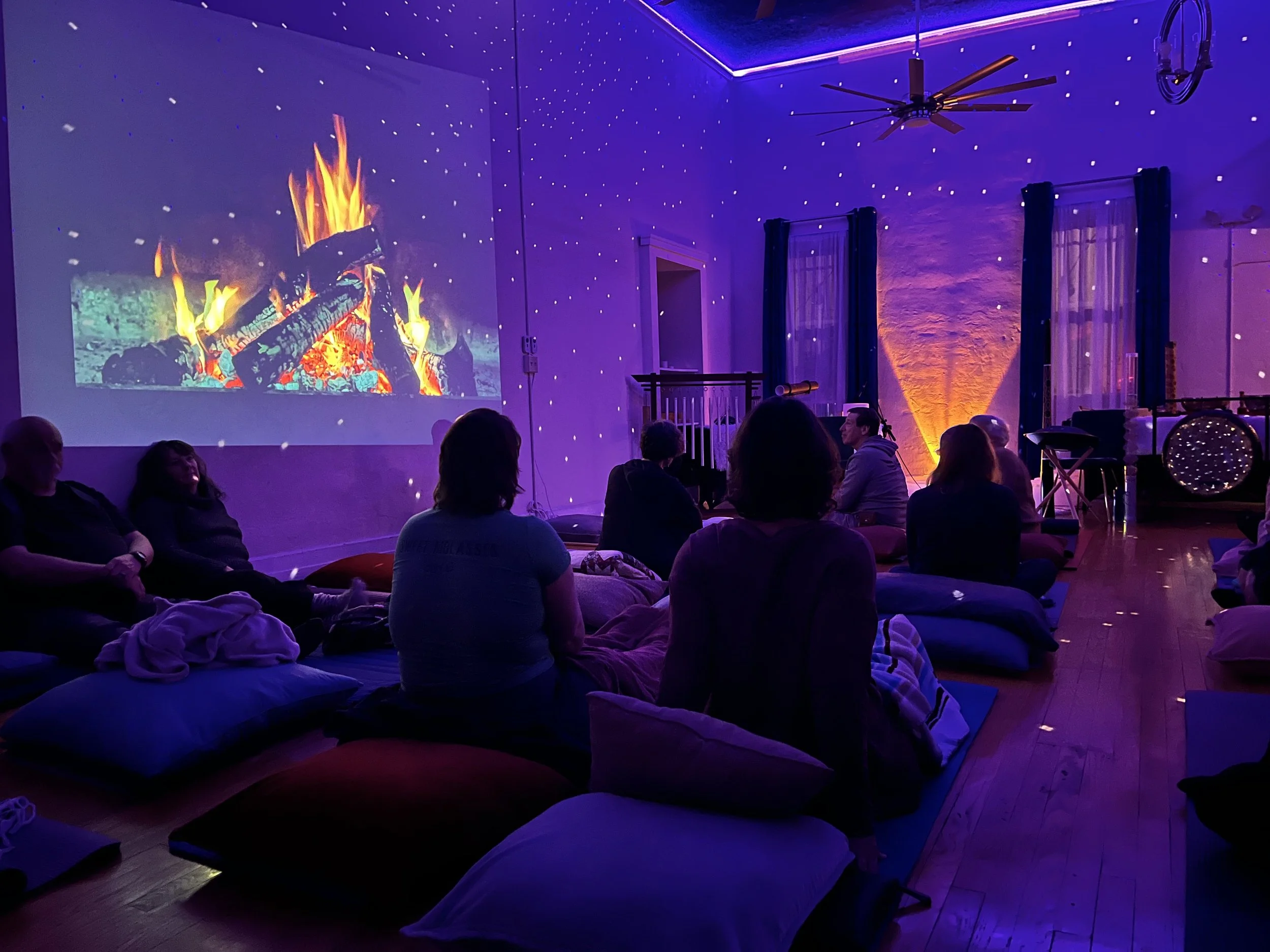 Sound bath with projector.jpeg