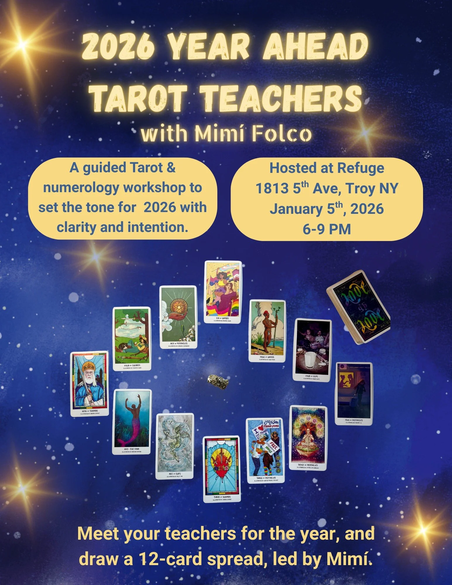 2026 Year Ahead Tarot Teachers