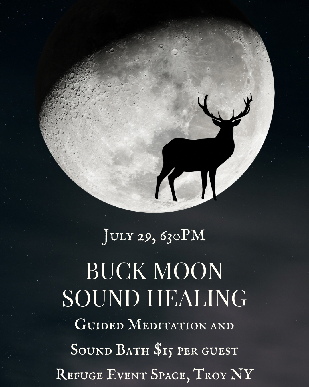 Buck Moon Sound Healing Journey