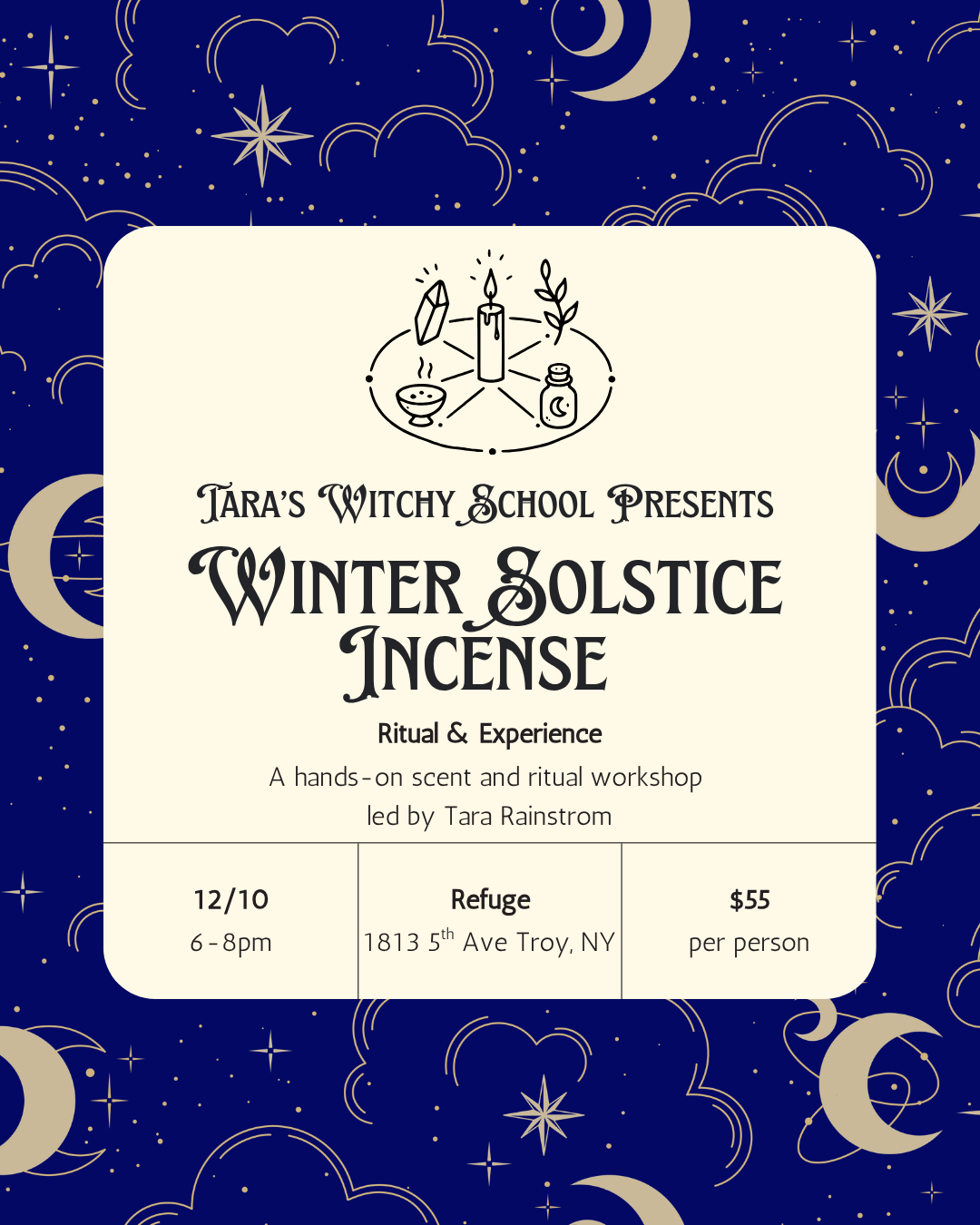 Winter Solstice Incense Making Workshop