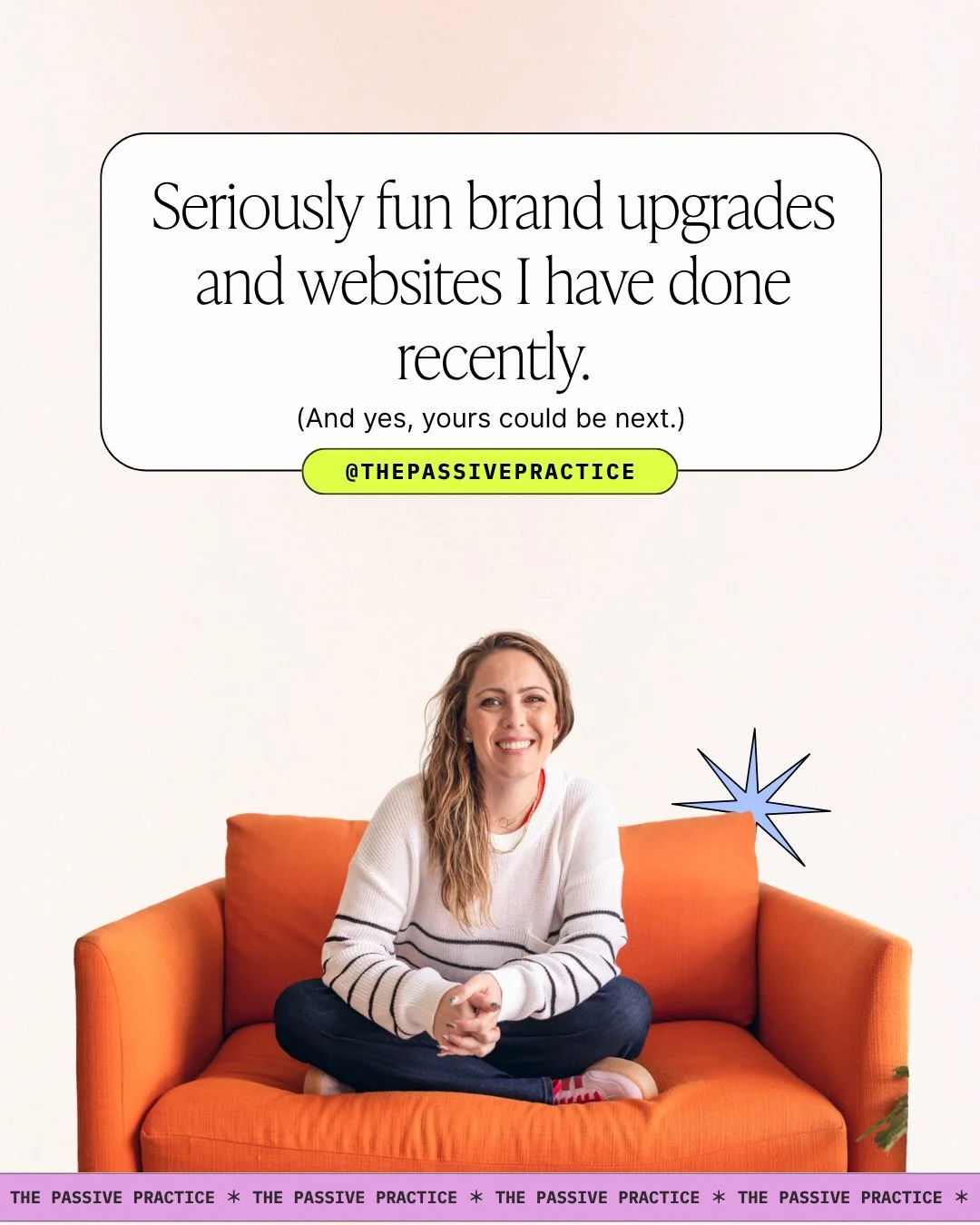 Okay so I want to be clear about something because I feel like this gets lost in the marketing noise all the time.

I am not just building brands &amp; websites.

Like yes, there is a website at the end of it. There is a brand board and copy and all 