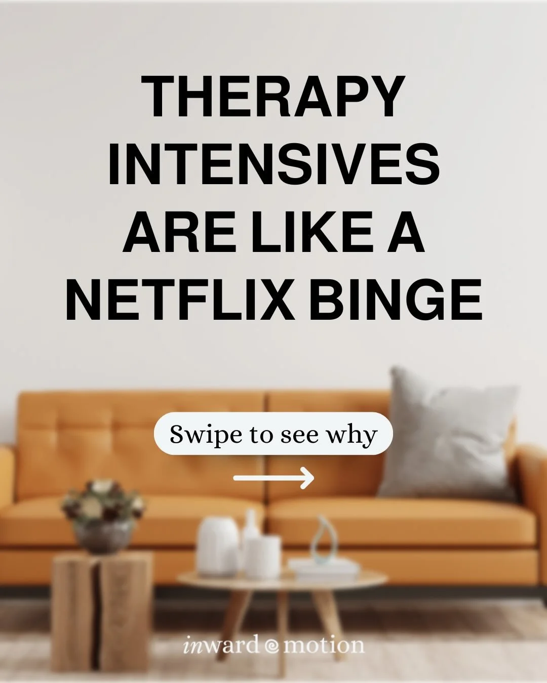 We need to clear something up 👇
Therapy intensives aren&rsquo;t only for trauma work.

They&rsquo;re often misunderstood as something you only do when things are extreme. But the real benefit of an intensive isn&rsquo;t the modality. It&rsquo;s the 