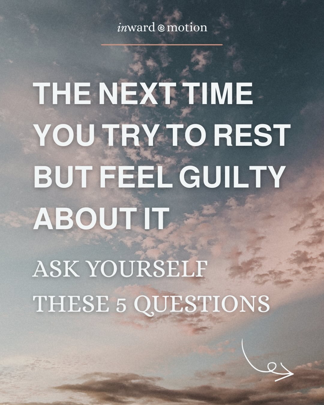 If resting makes you anxious, this is your sign to pause.

High-functioning anxiety doesn&rsquo;t always look like panic. Sometimes it looks like productivity. 
Like answering emails while exhausted. Like feeling guilty for sitting down.

When your n