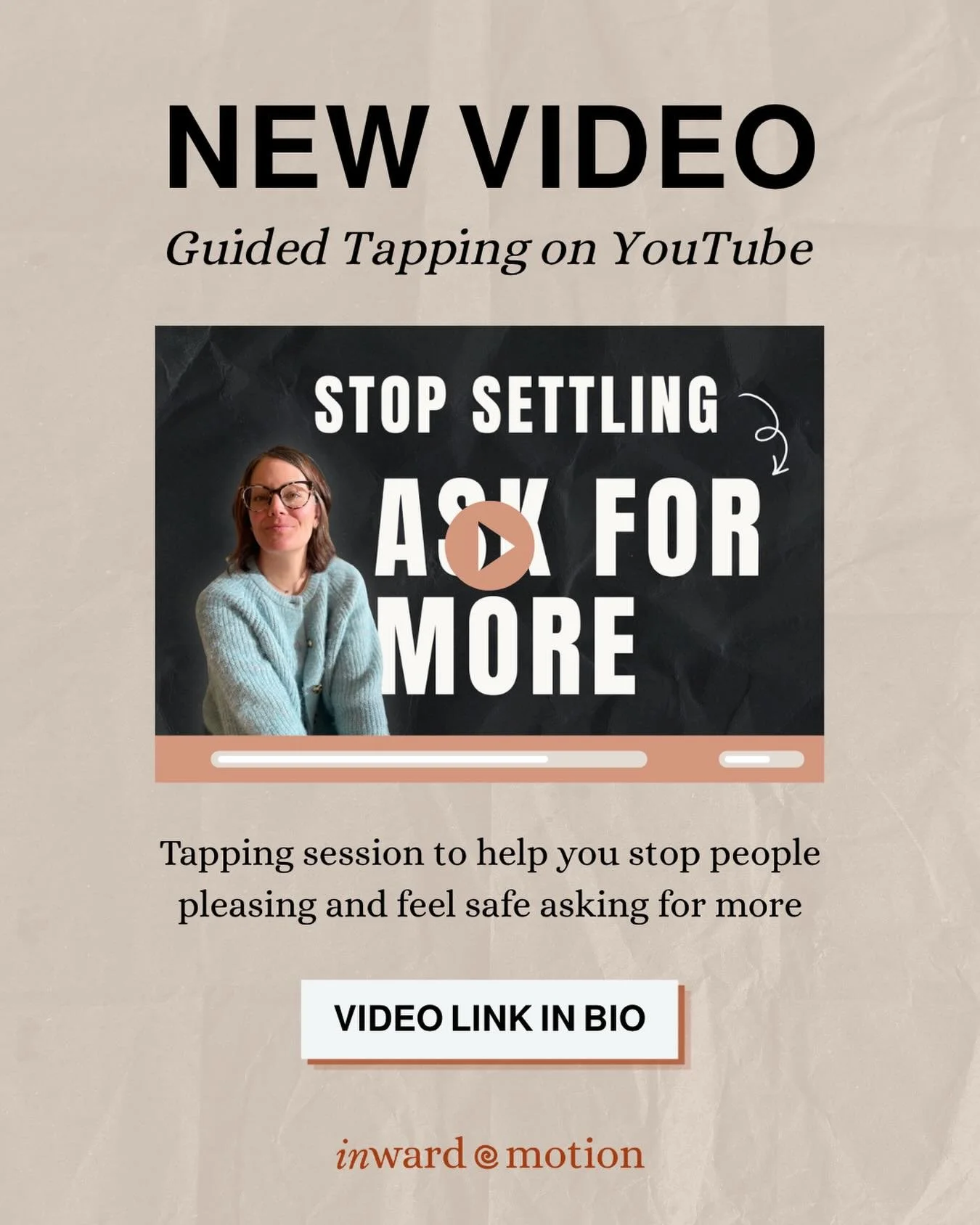 Do you ever know exactly what you want&hellip; and then talk yourself out of asking for it? More money. More support. Better boundaries. Clearer needs. Not because you don&rsquo;t want it, but because asking feels uncomfortable.

This new tapping vid
