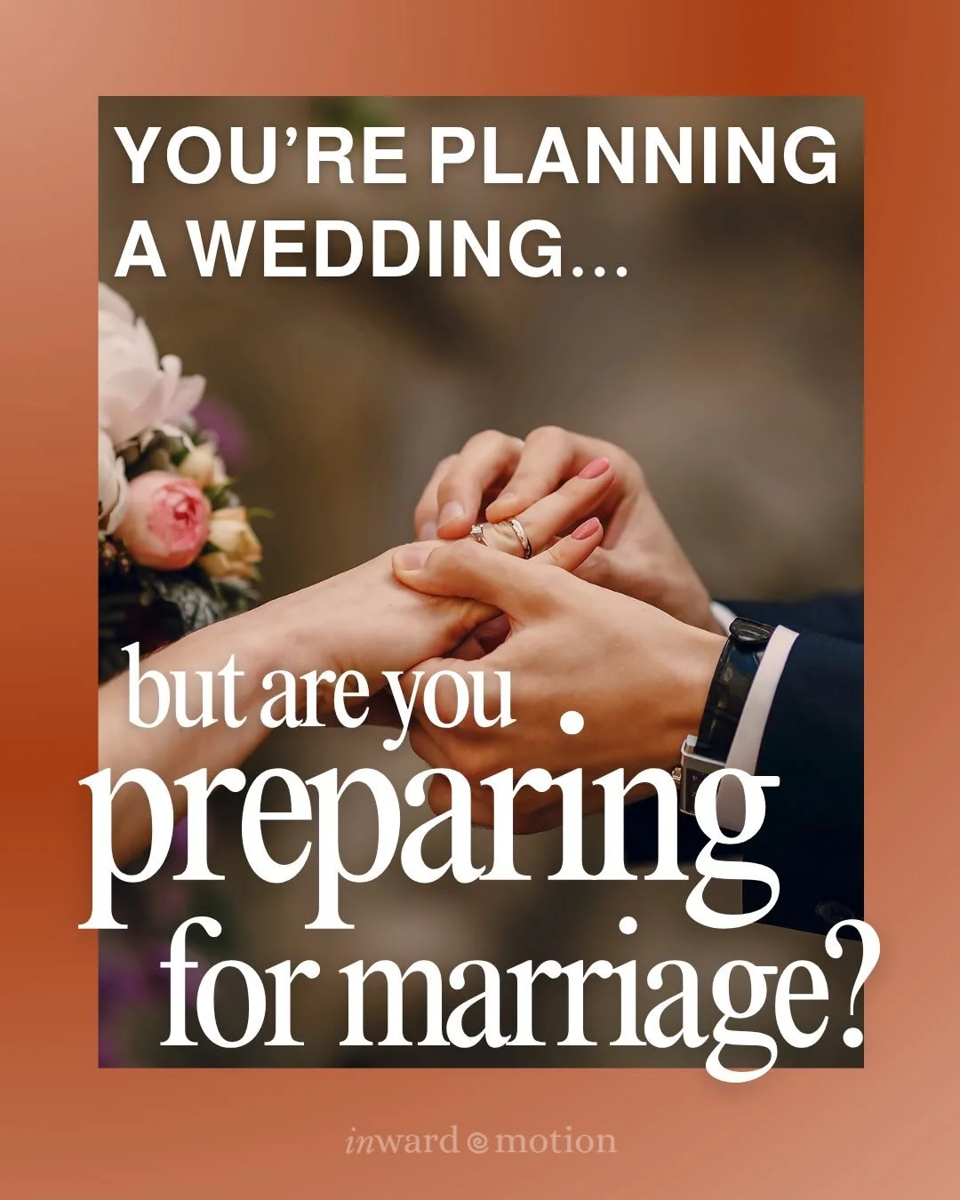 Most couples don&rsquo;t fail because they don&rsquo;t love each other. They struggle because they were never taught how to be in a relationship when things get hard.

Your wedding is one day. Your marriage is everything that comes after.

Our premar
