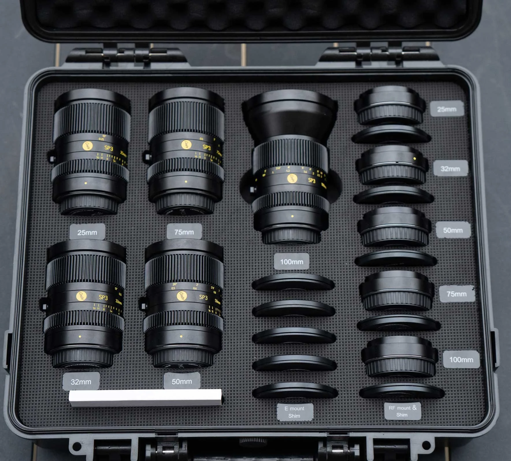 Cooke SP3 5-Lens Set