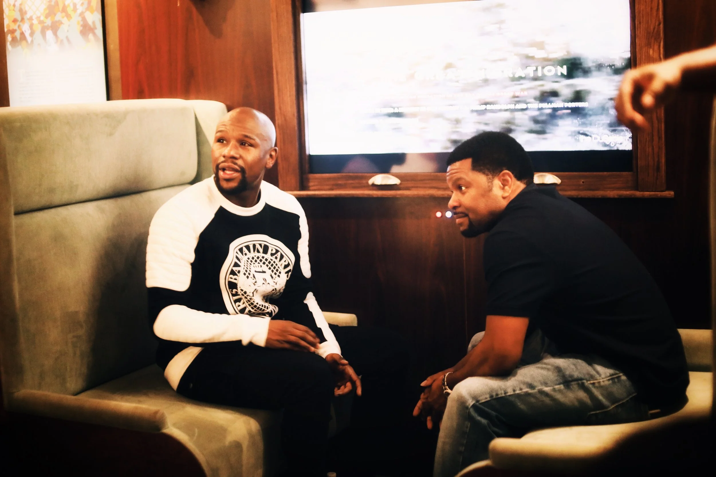 Private talks with Mayweather and J Prince