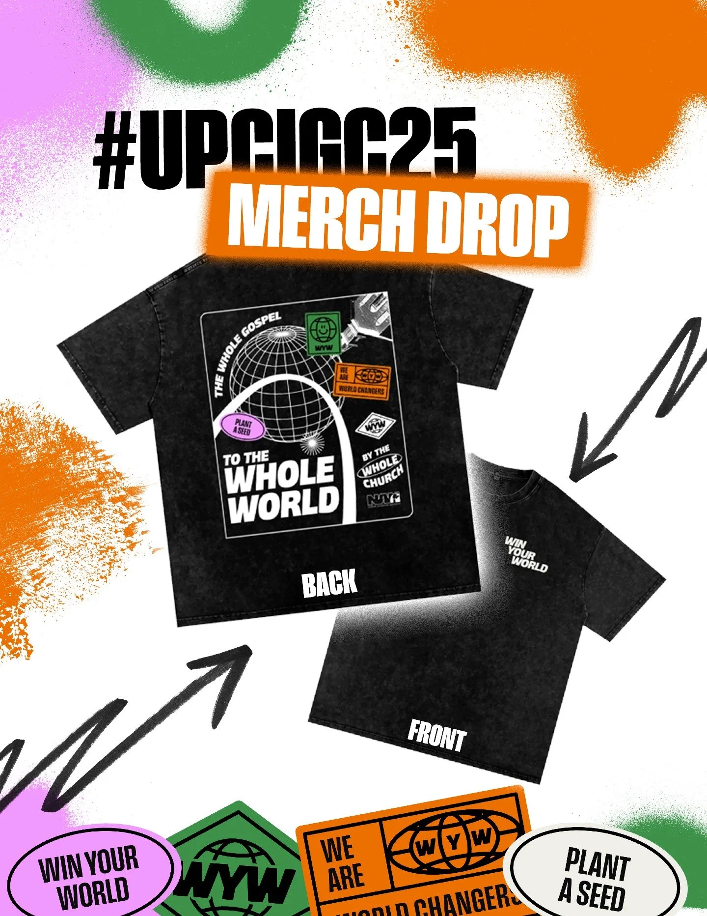 Going to #UPCIGC25?! 👀👀👀 We'll have a merch drop shirt at the @UPCINAM Booth! 😁😁
--
📲 Have you downloaded the #WinYourWorld app?! Go to https://winyourworld.app and create an account today!