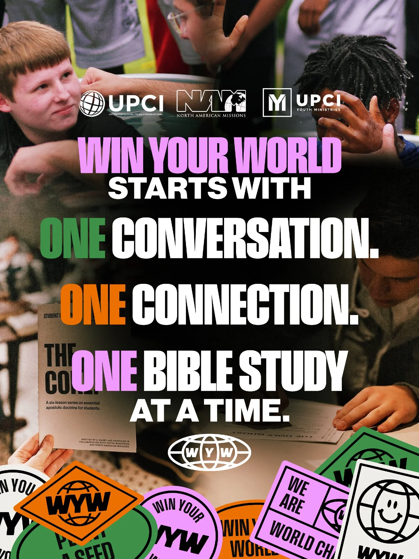 Who's your one? ☝️ Go #WinYourWorld! 🌏