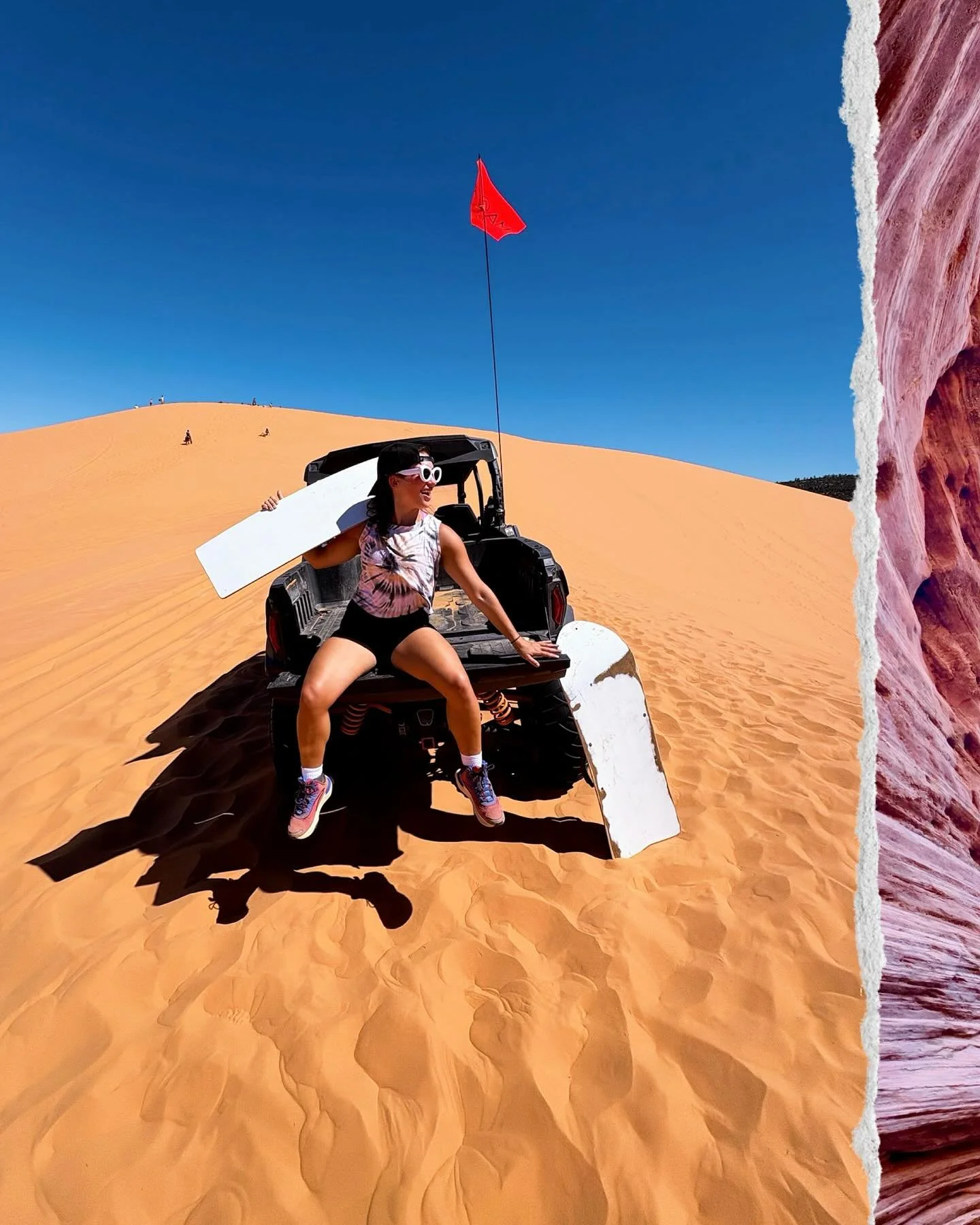 Soaking up the Utah sun ☀️🏔️🥾