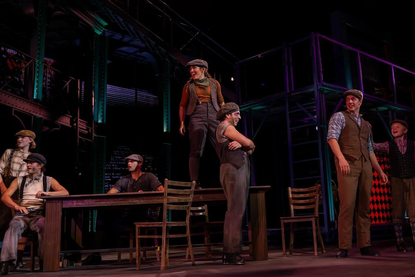 Newsies 🗞️

Tonight we close the show I&rsquo;ve dreamed of doing since I was a kid. I remember watching the OBC and telling my mom I was gonna be a professional newsboy even though I was a girl&hellip; and here I am. Thank you to everyone who made 