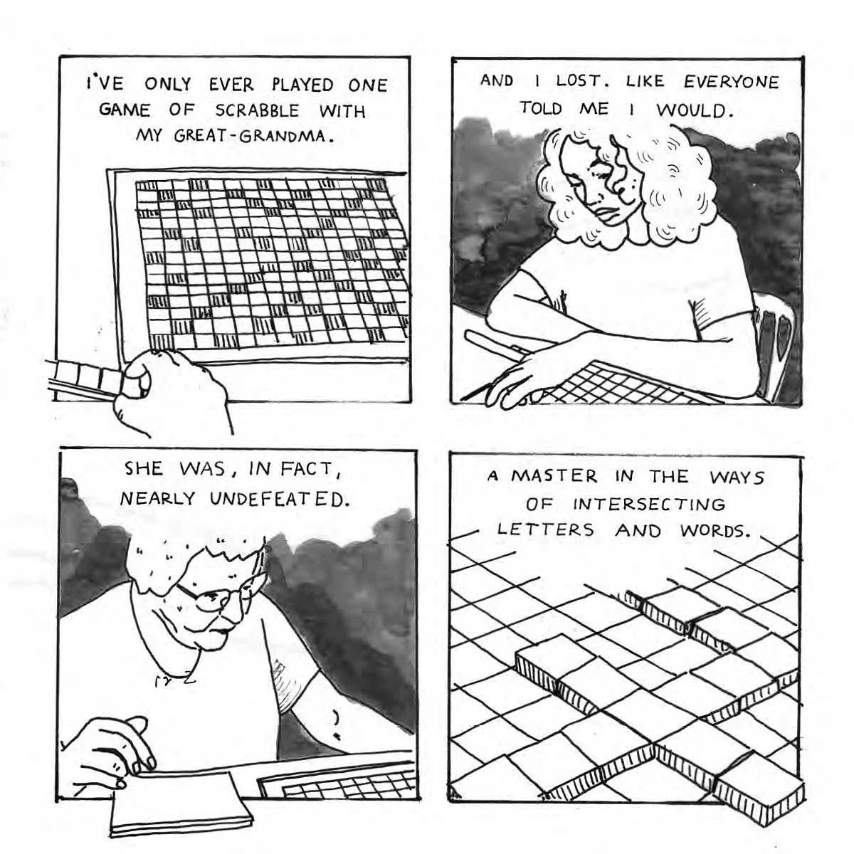 My great grandma passed away a few weeks ago and I decided to write a short comic for her. She lived for 99 years and made the world a brighter place while she was here. Thank the people you love for everything they are🤍
&mdash;&mdash;
#comic #comic