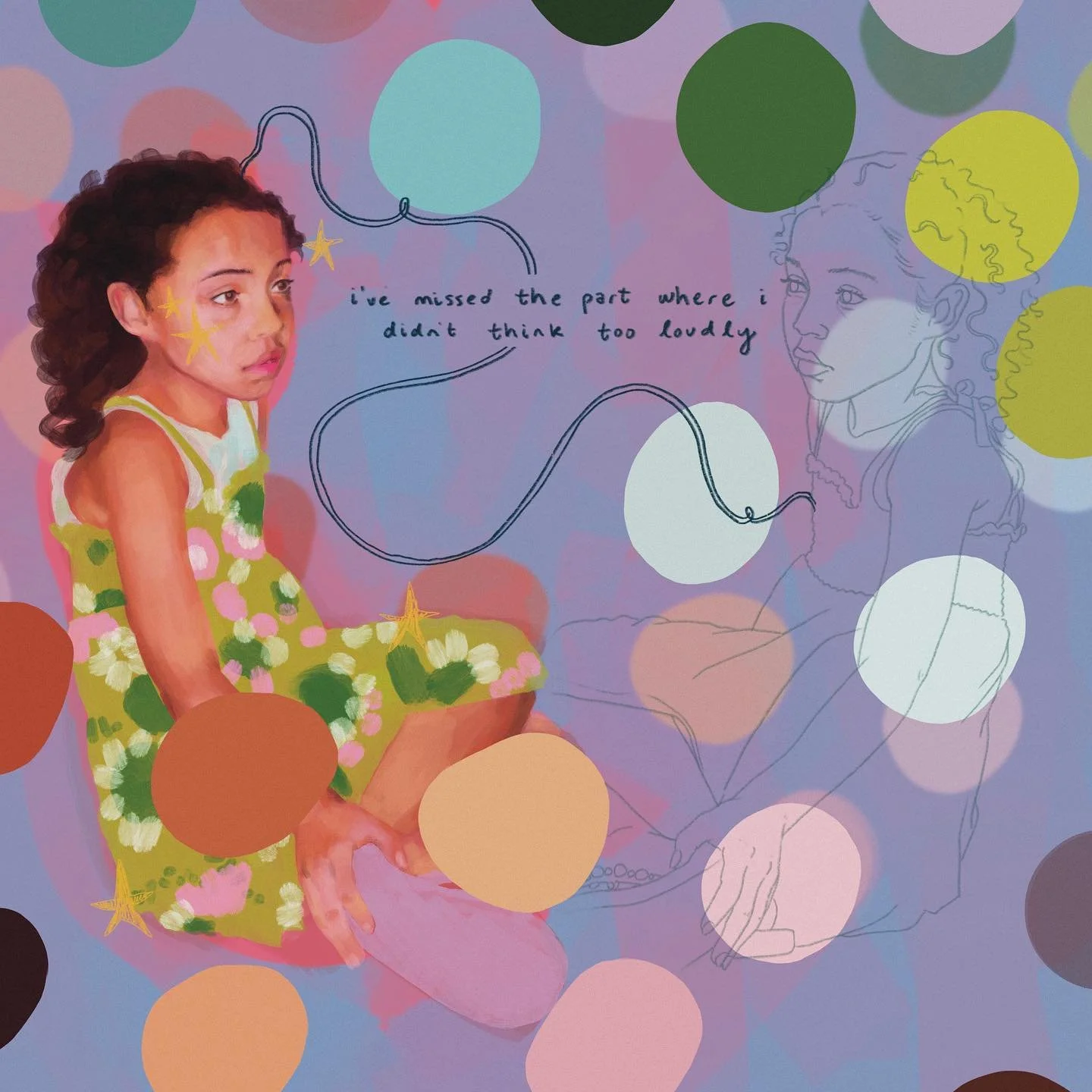 Finished this piece I&rsquo;ve been working on to submit to an exhibition at school. Hopefully this gets me accepted. 
&mdash;&mdash;
This year has been filled with learning how anxiety has affected me my whole life. I&rsquo;ve had to come to terms w