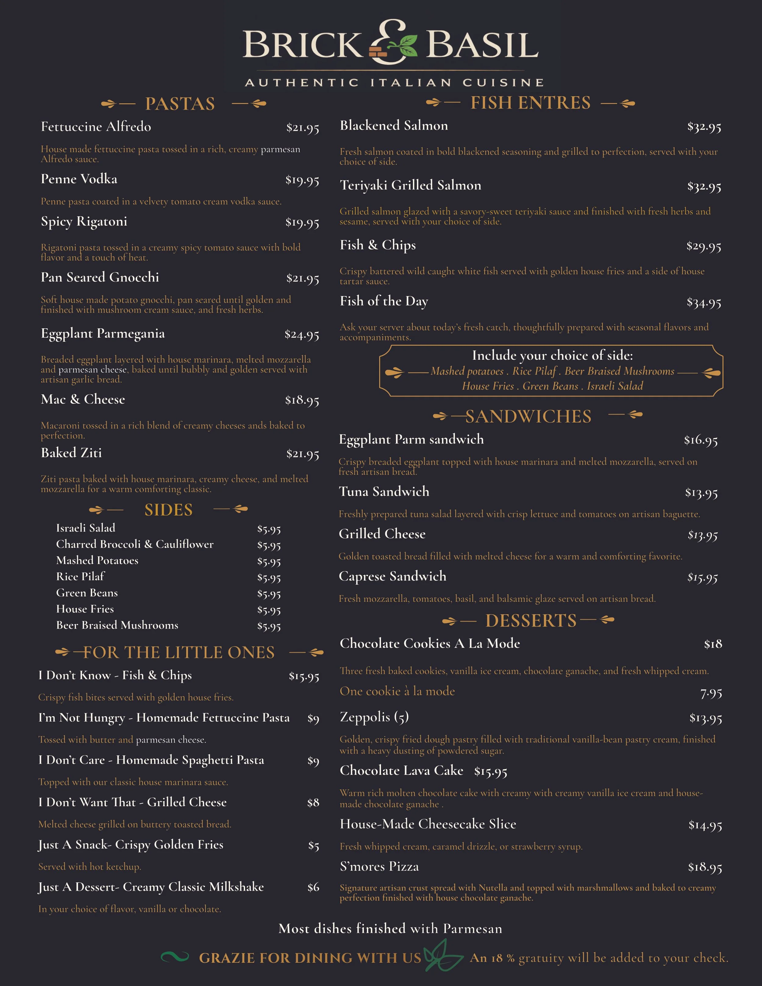 Menus 