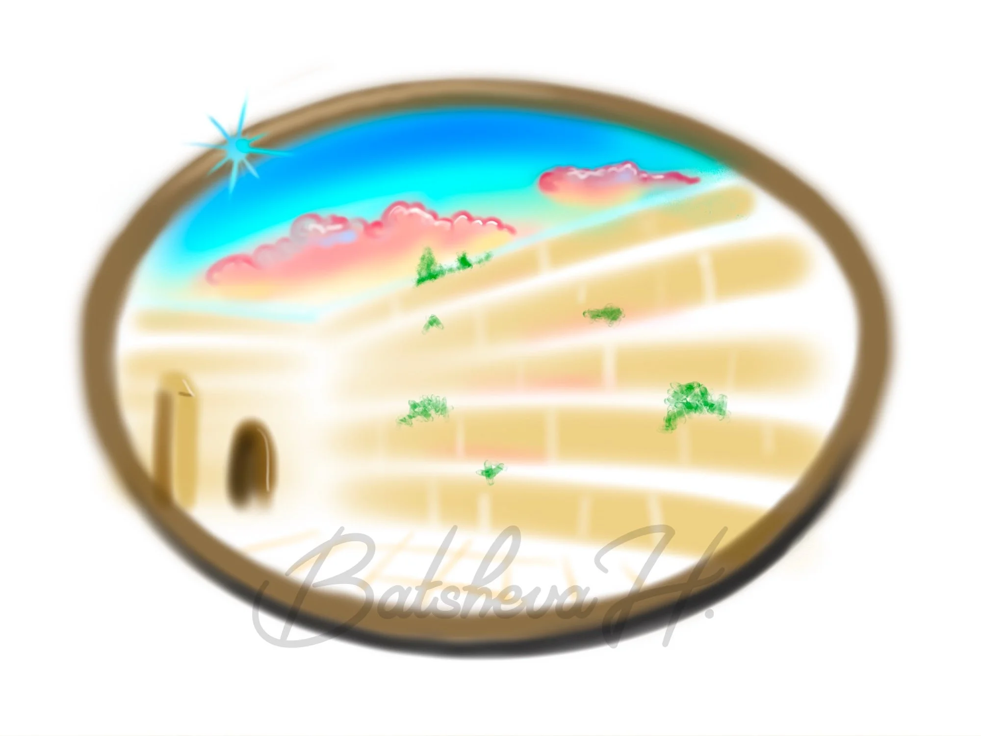 Air Brush style Kosel can be printed on cards, totes, sweatshirts.