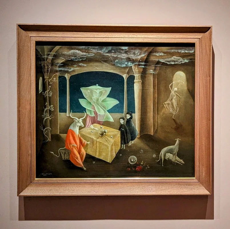 And Then We Saw the Daughter of the Minotaur by Leonora Carrington, MoMA, New York City