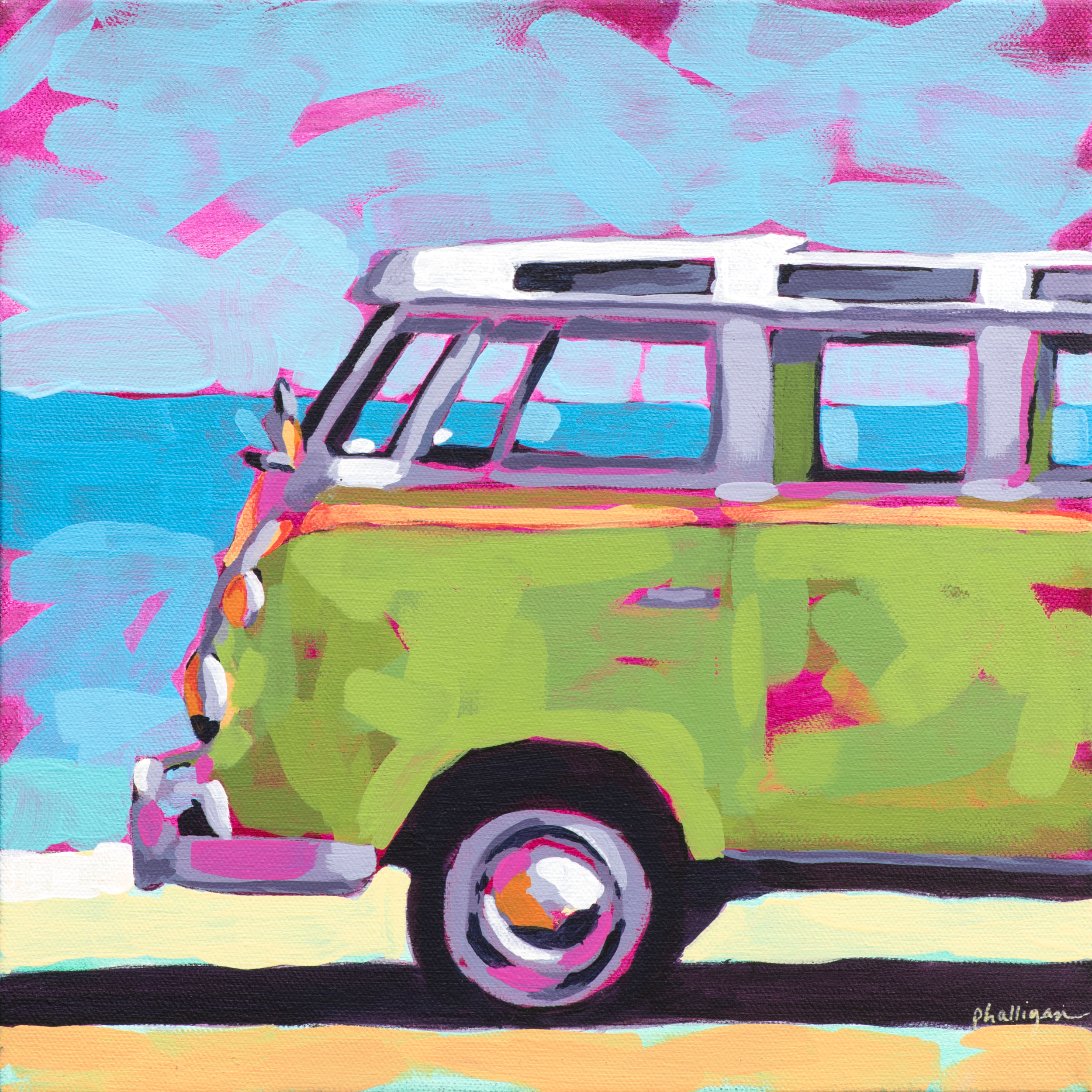 Green Van