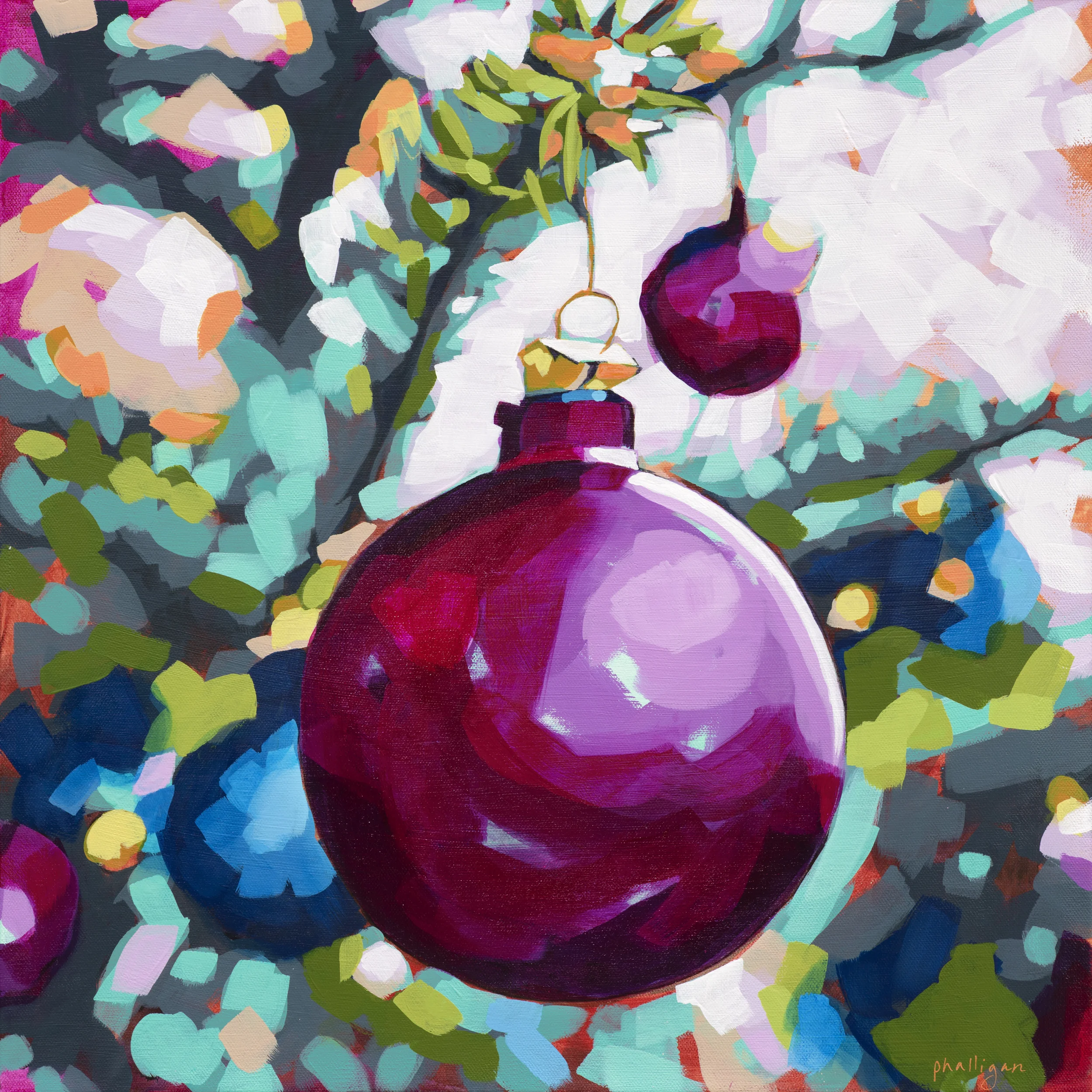 Christmas Ornament Print