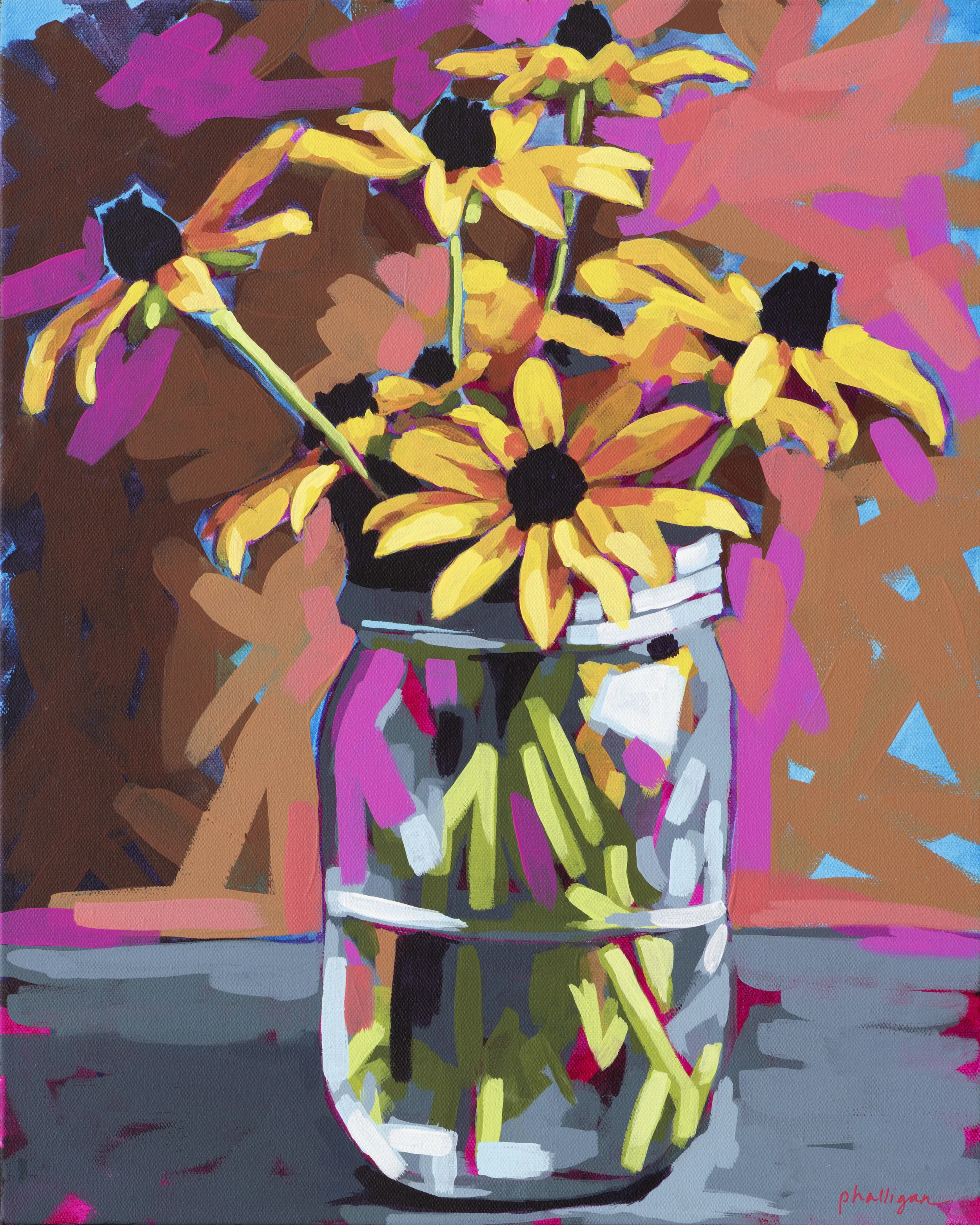 Black Eyed Susans Print