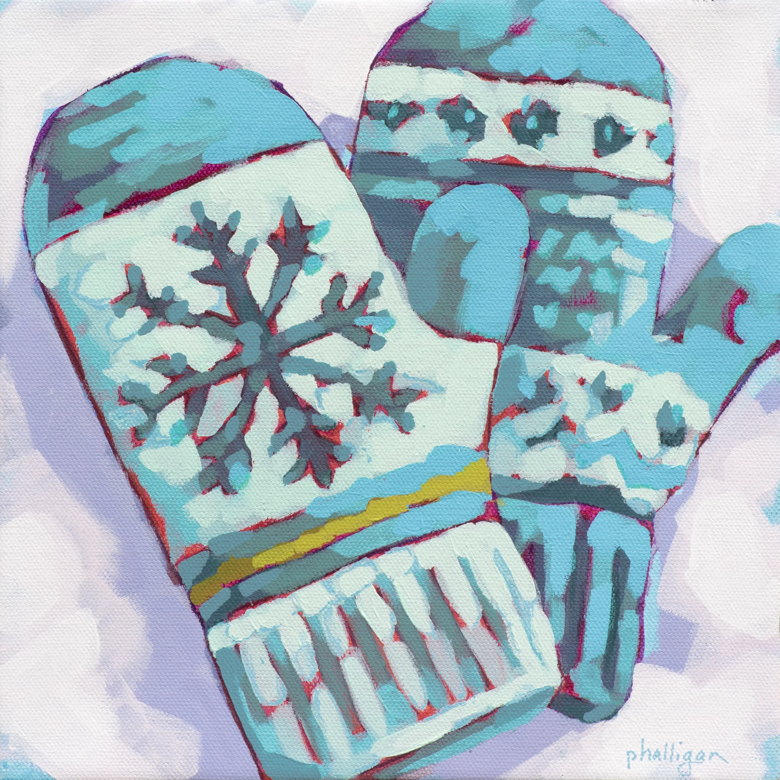 Mittens Print