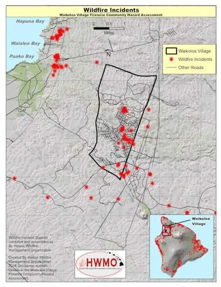 Revisiting the 2016 Waikoloa Village Firewise Community Hazard Assessment