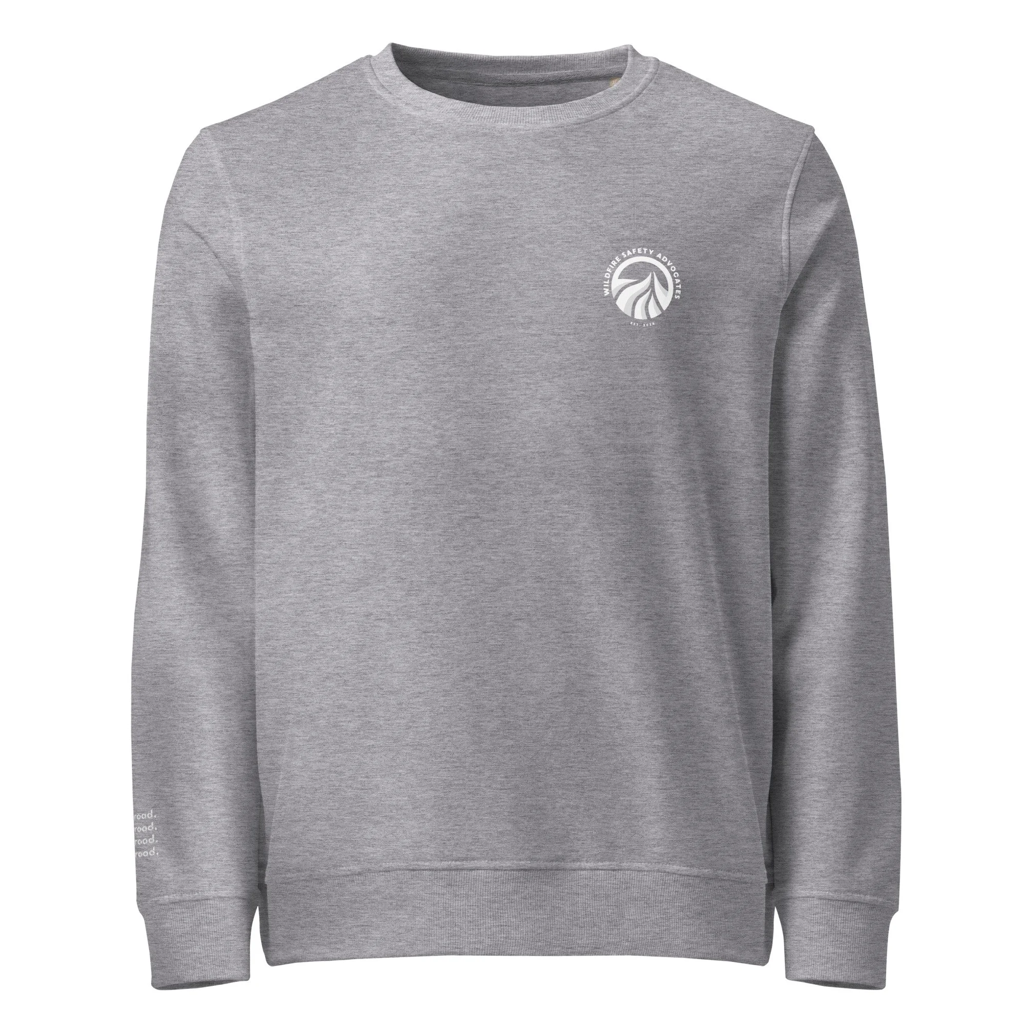 unisex-organic-sweatshirt-grey-melange-front-693c663b26b93.jpg