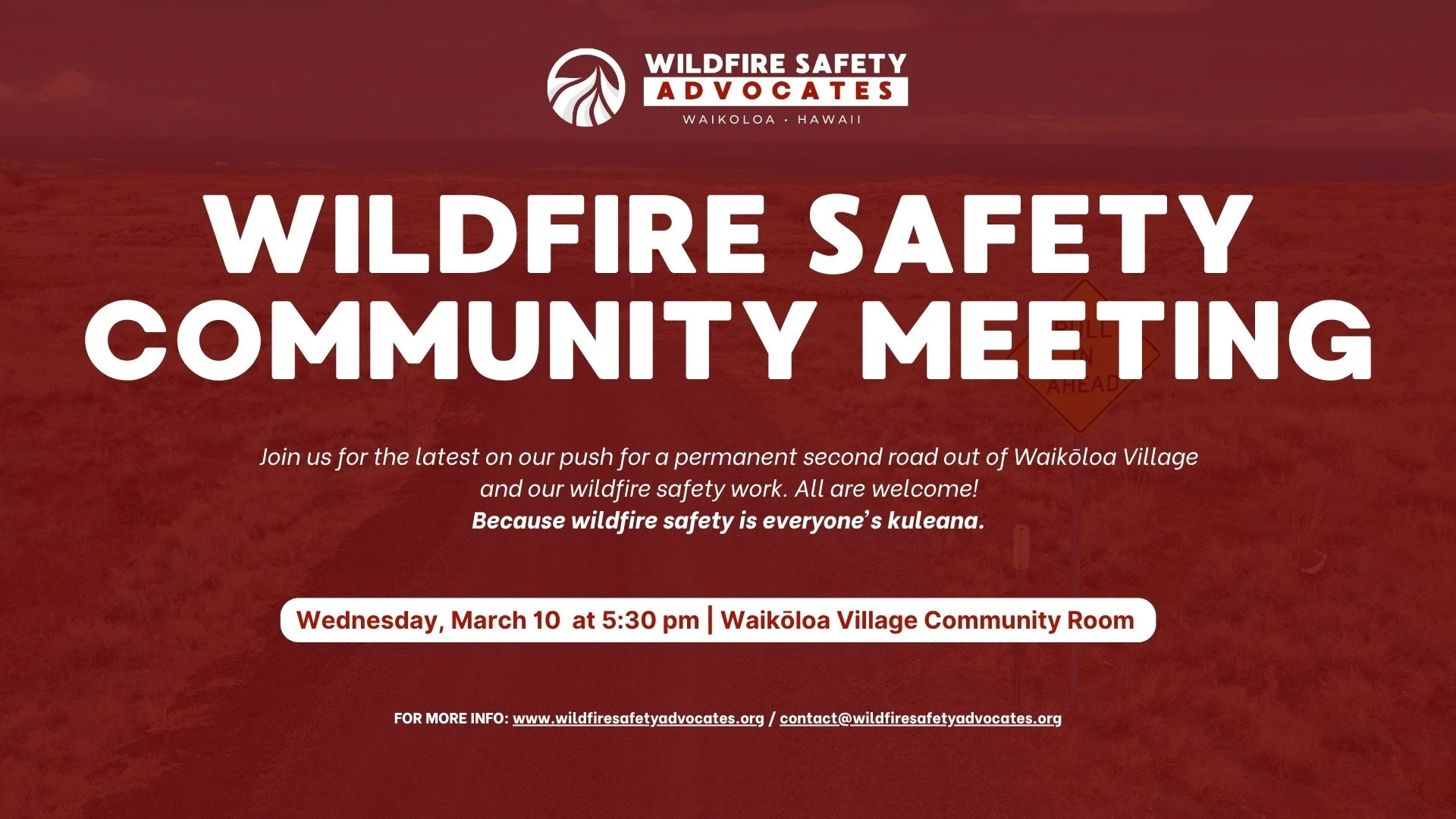Community Meeting - March 2027