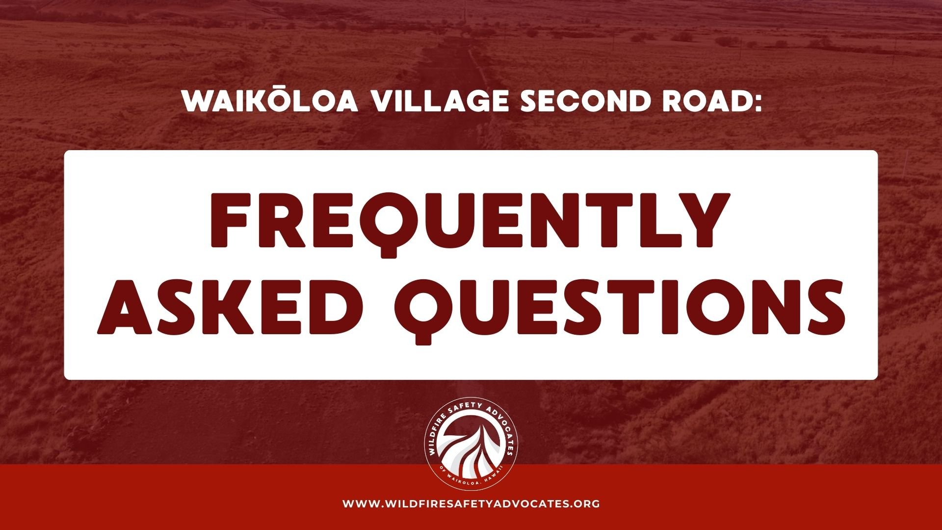 Why We Created a Waikōloa Village Second Road FAQ