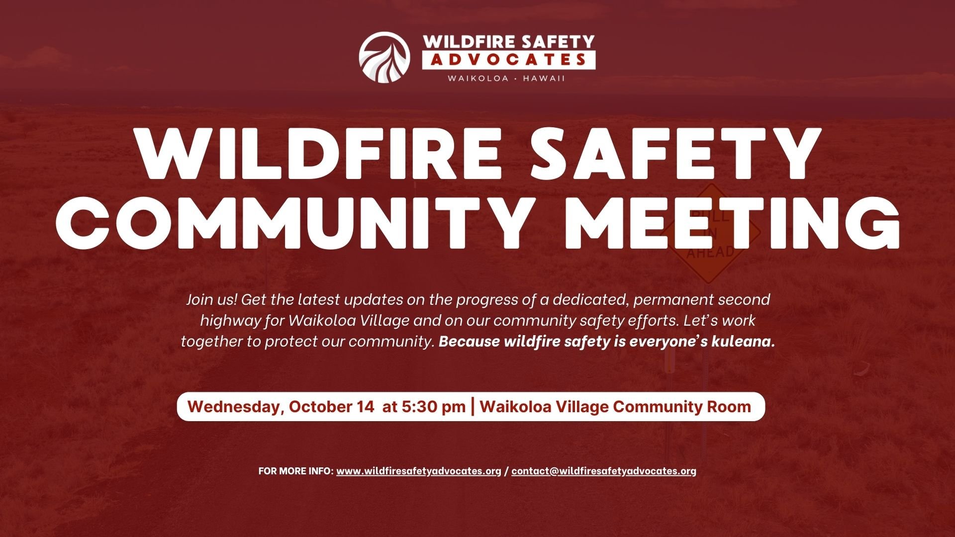 Community Meeting - October 2026