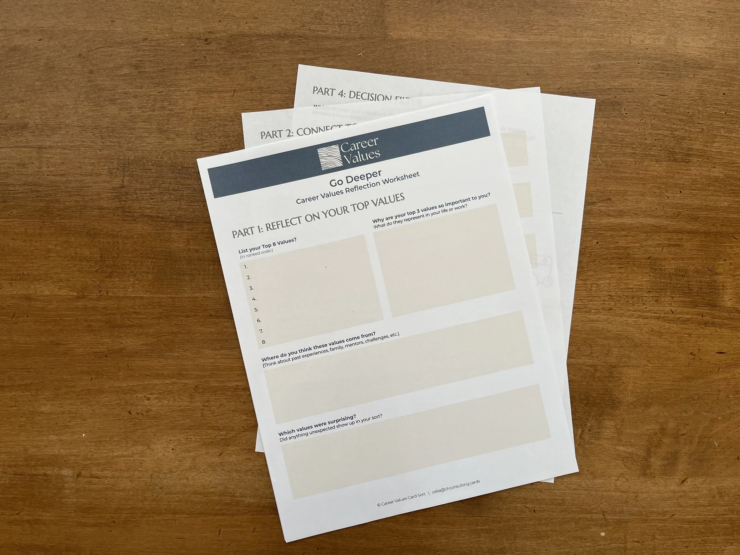 Reflection Worksheet