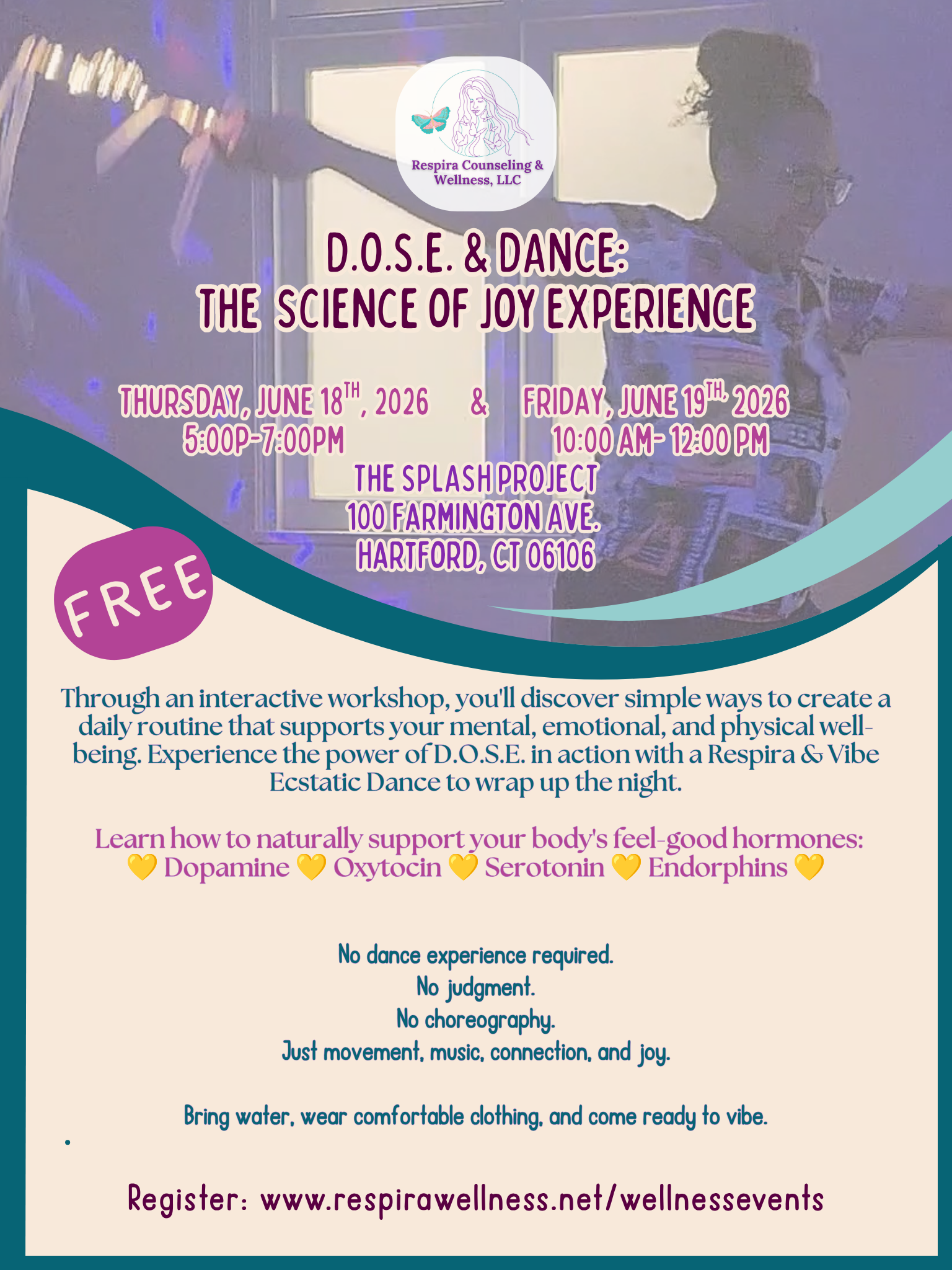 D.O.S.E. & Dance: The Science of Joy Experience