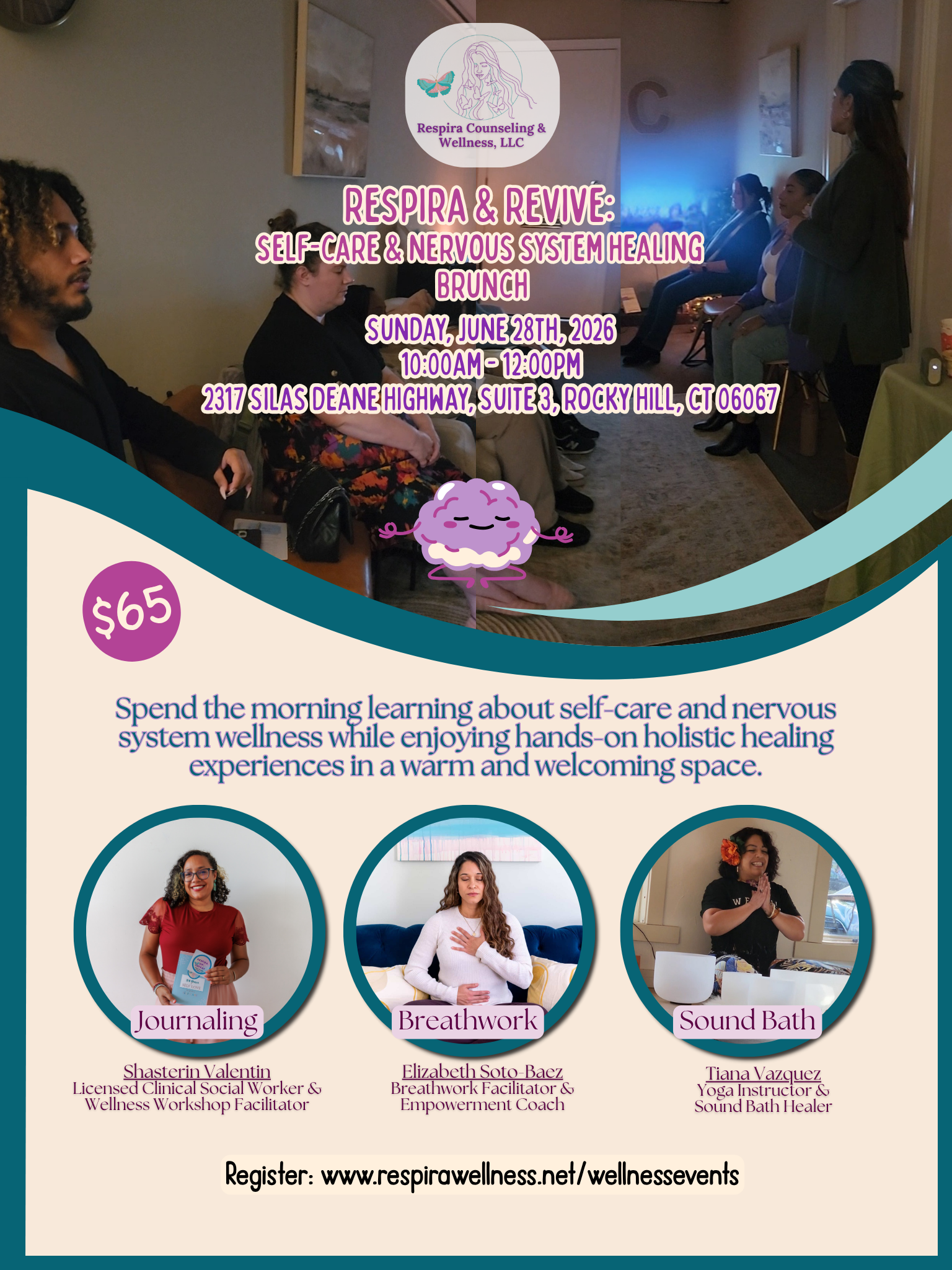 Respira & Revive: Self-Care & Nervous System Healing Brunch