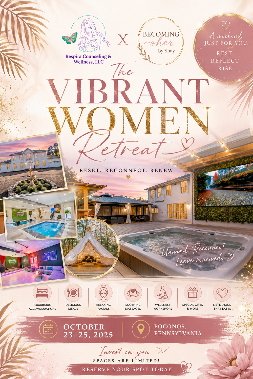 The Vibrant Woman Retreat October 23-25, 2026