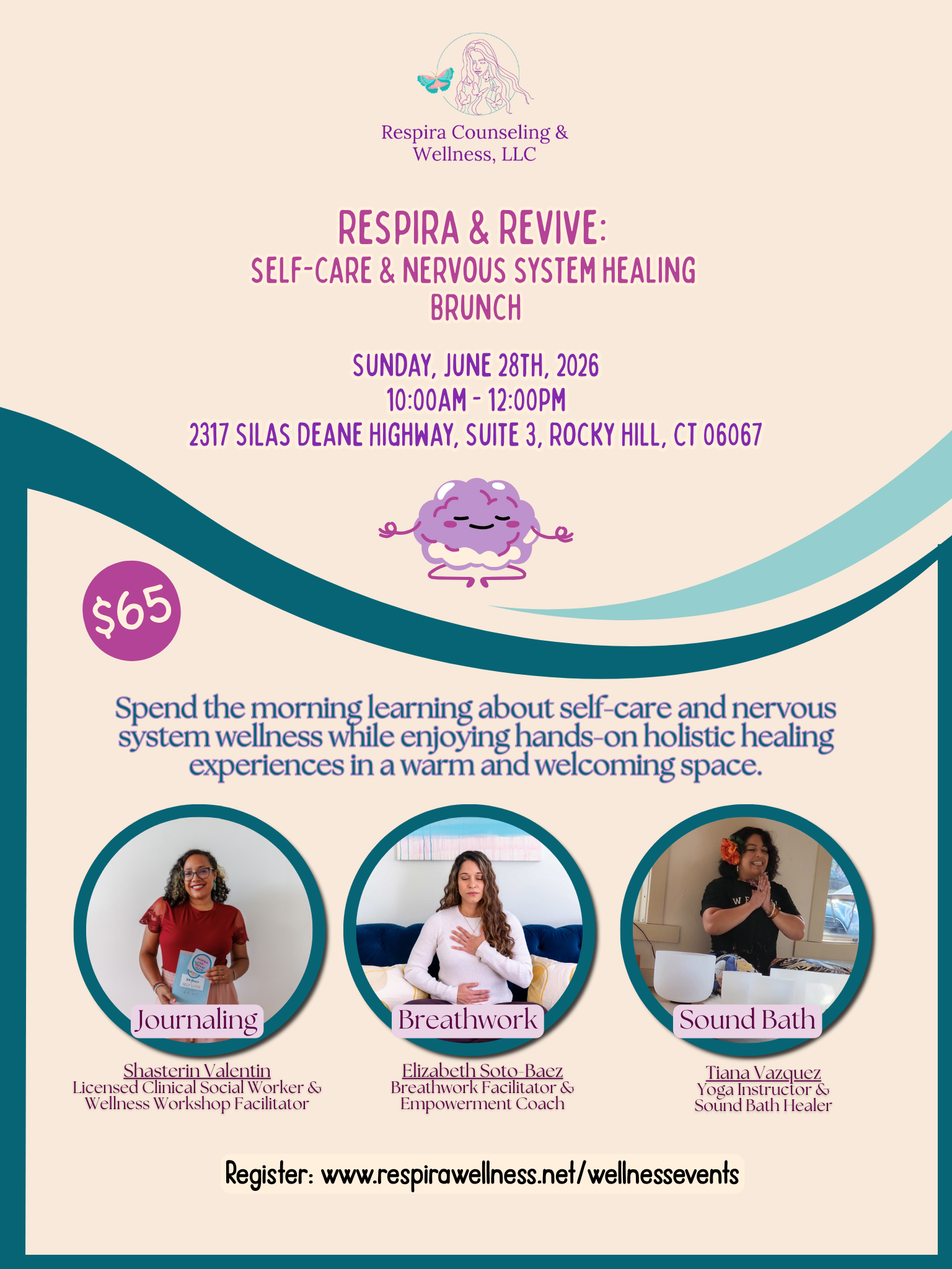 Respira & Revive: Self-Care & Nervous System Healing Brunch